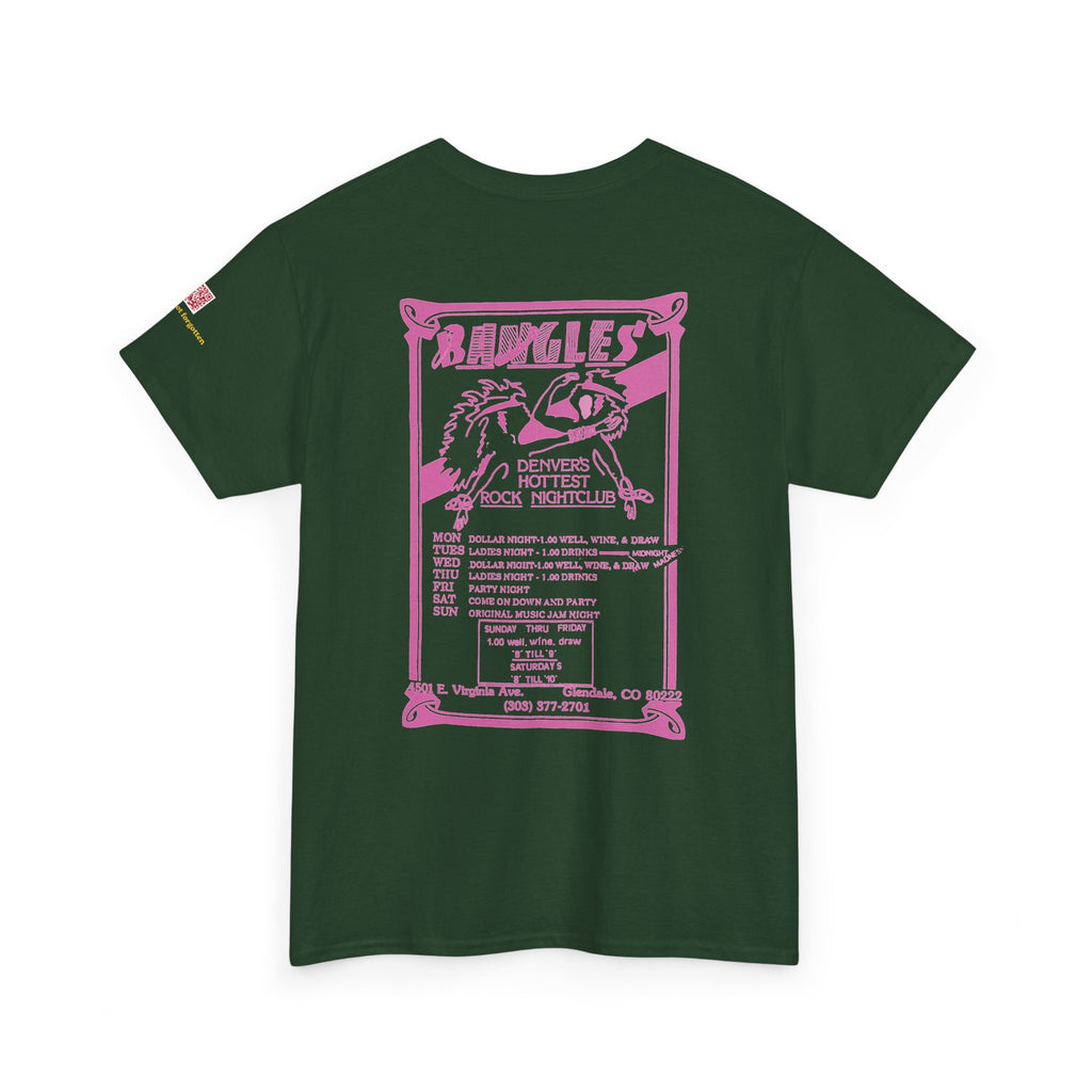 BANGLES Pink  logo - vintage Metro Denver gear