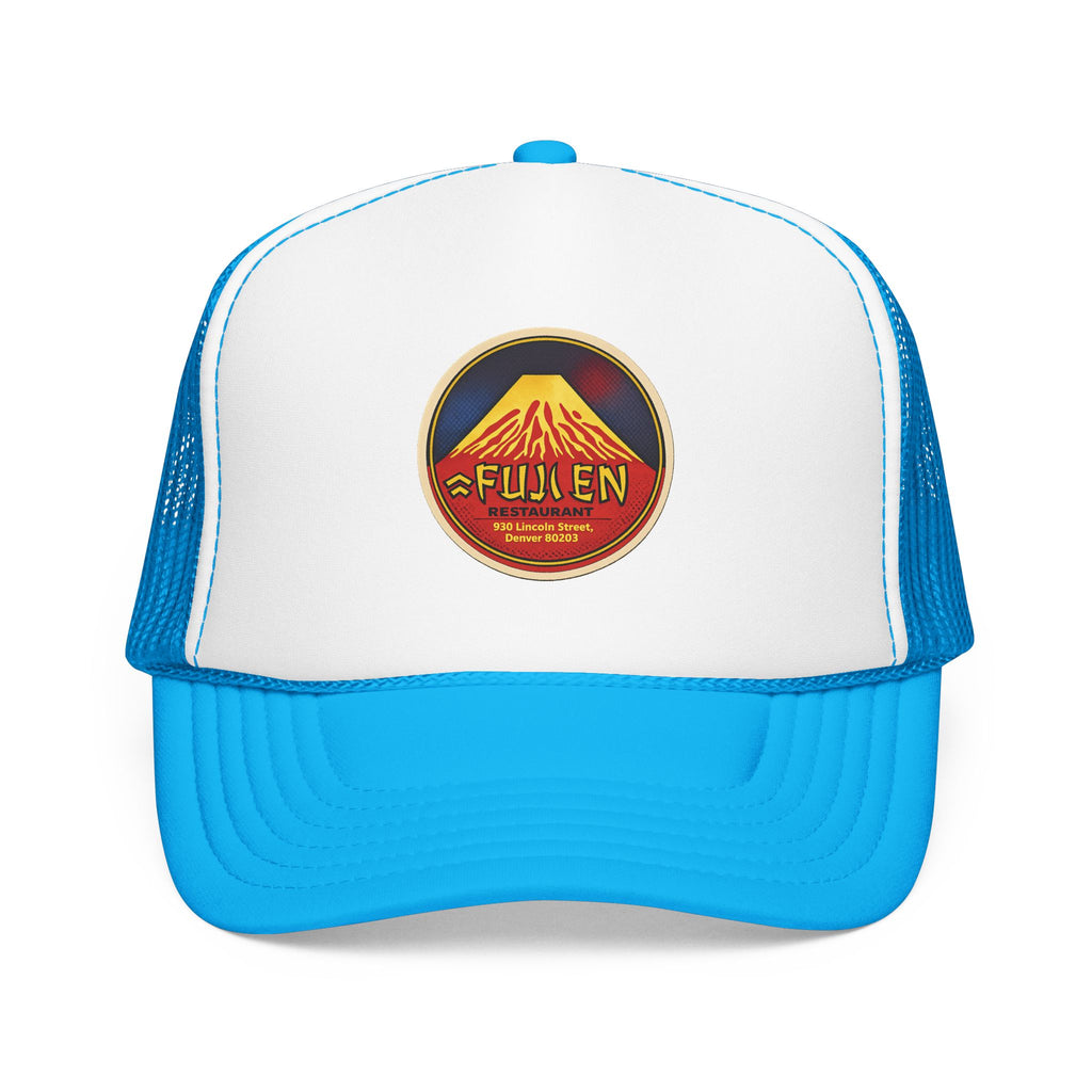 Fuji En Trucker Hat — Vintage Sailboat Foam Cap
