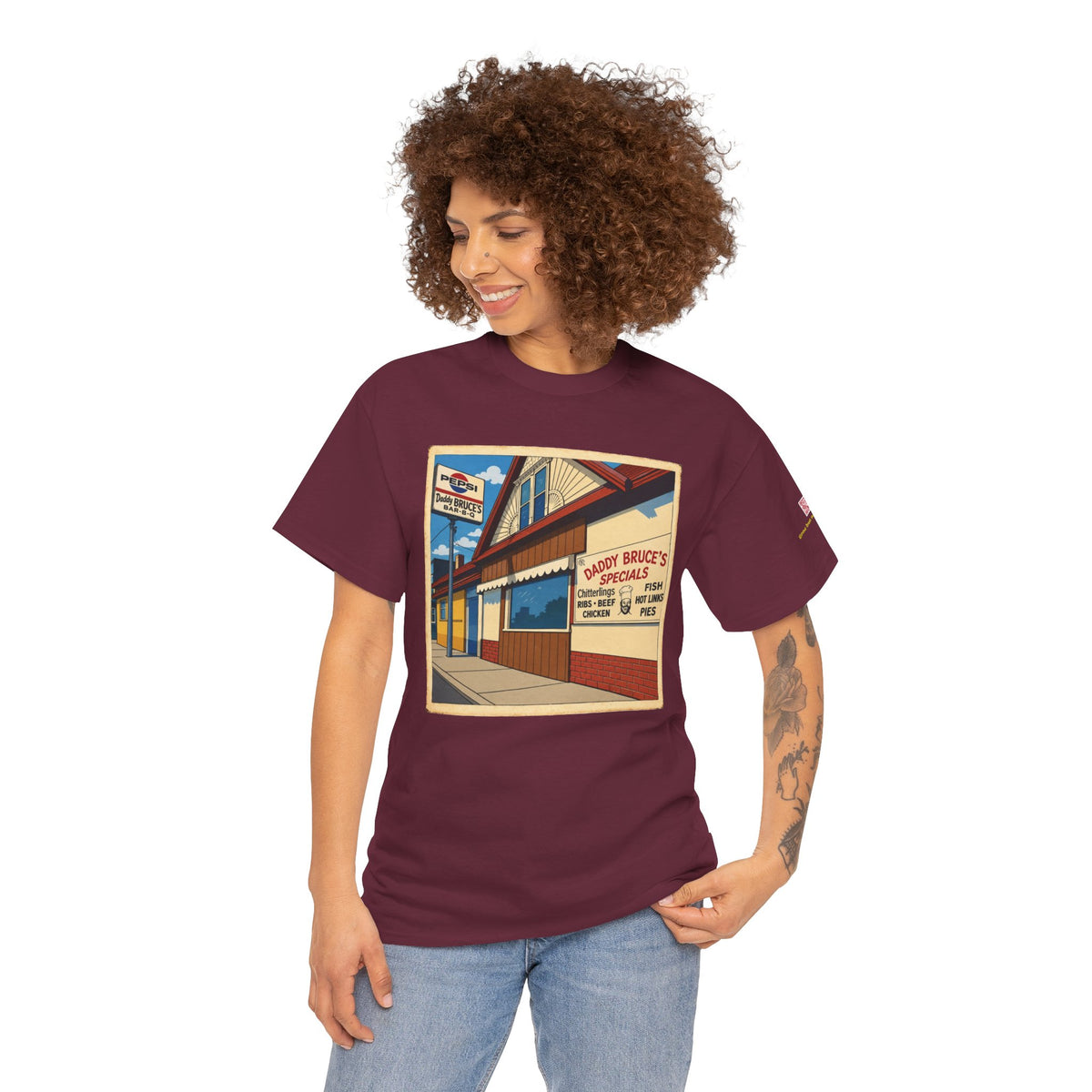 Daddy Bruce's BBQ - vintage Metro Denver gear