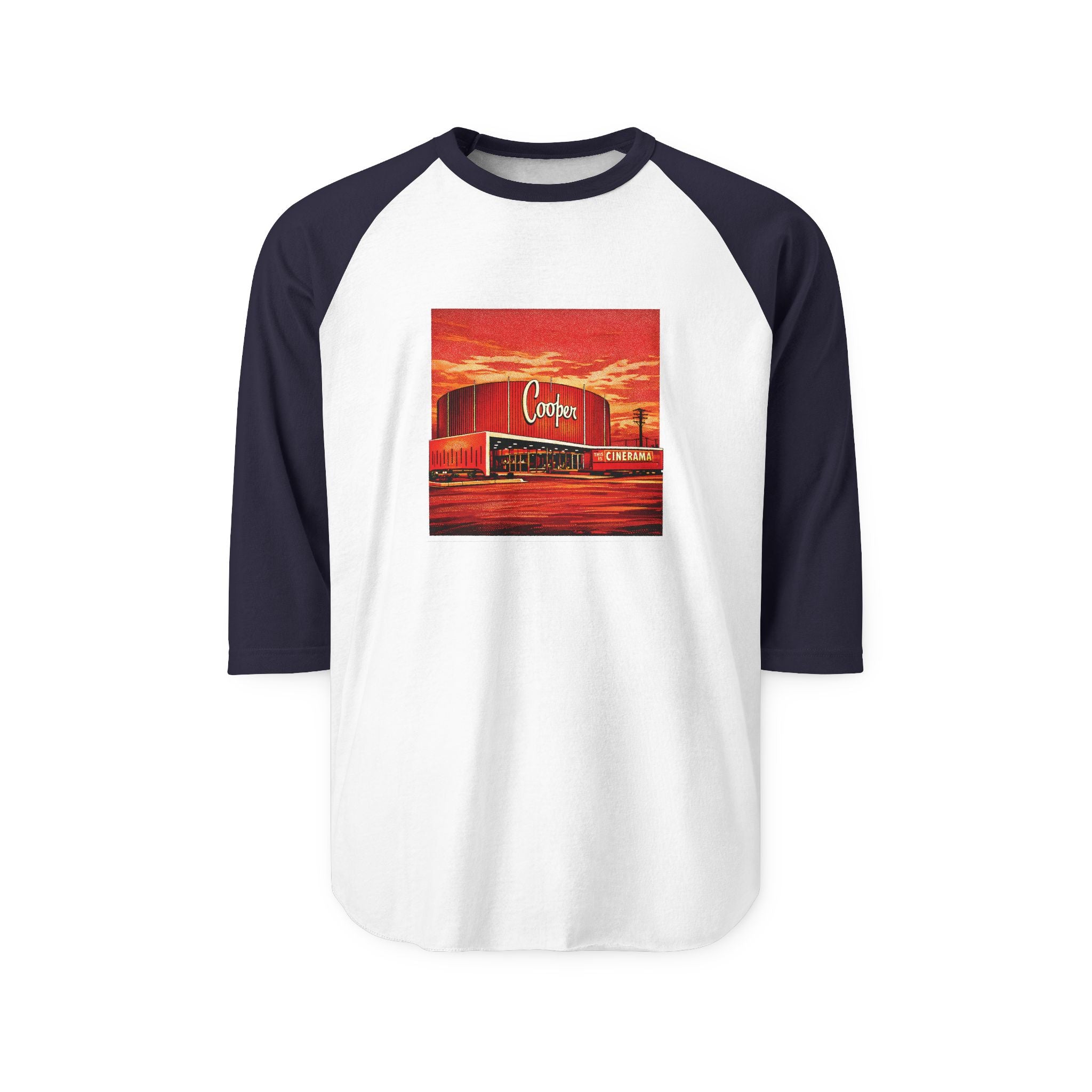 COOPER THEATER | Retro Baseball Tee