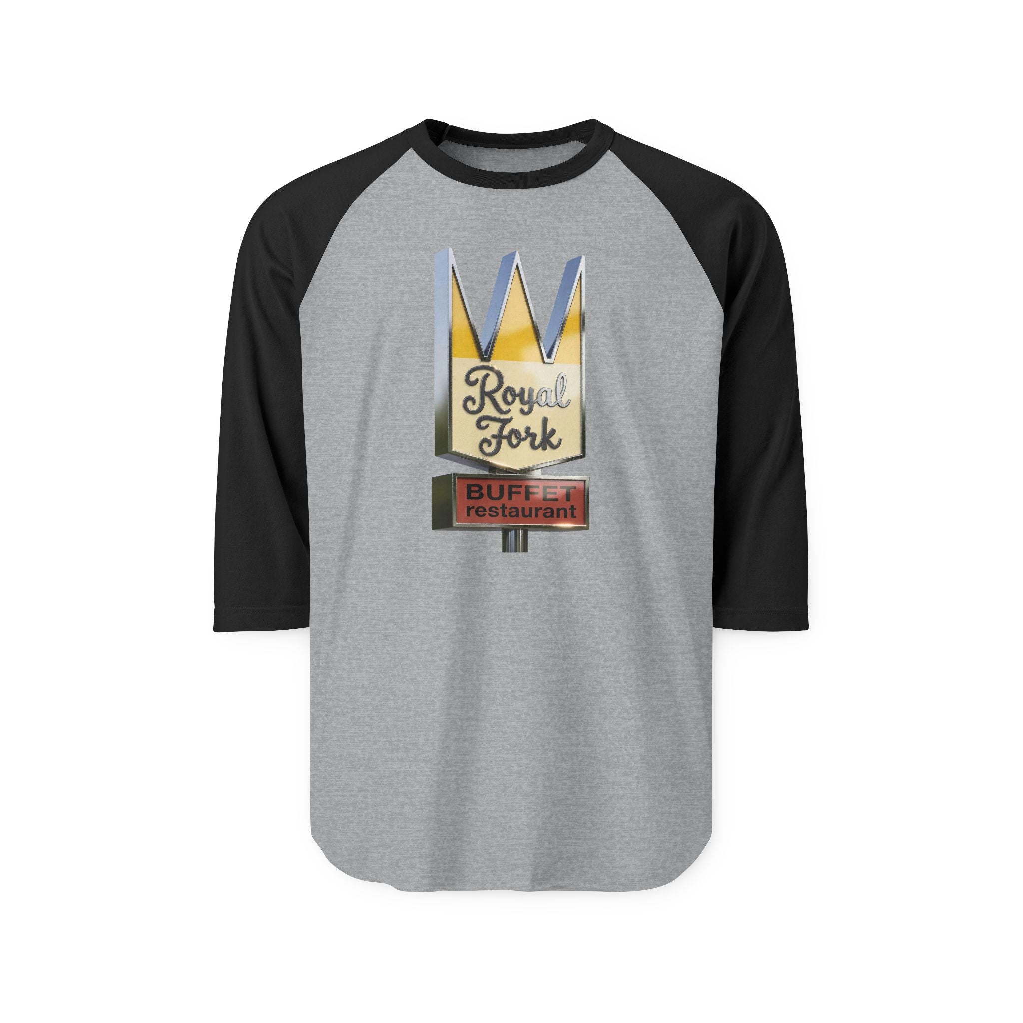 ROYAL FORK Restaurant| Retro Baseball Tee