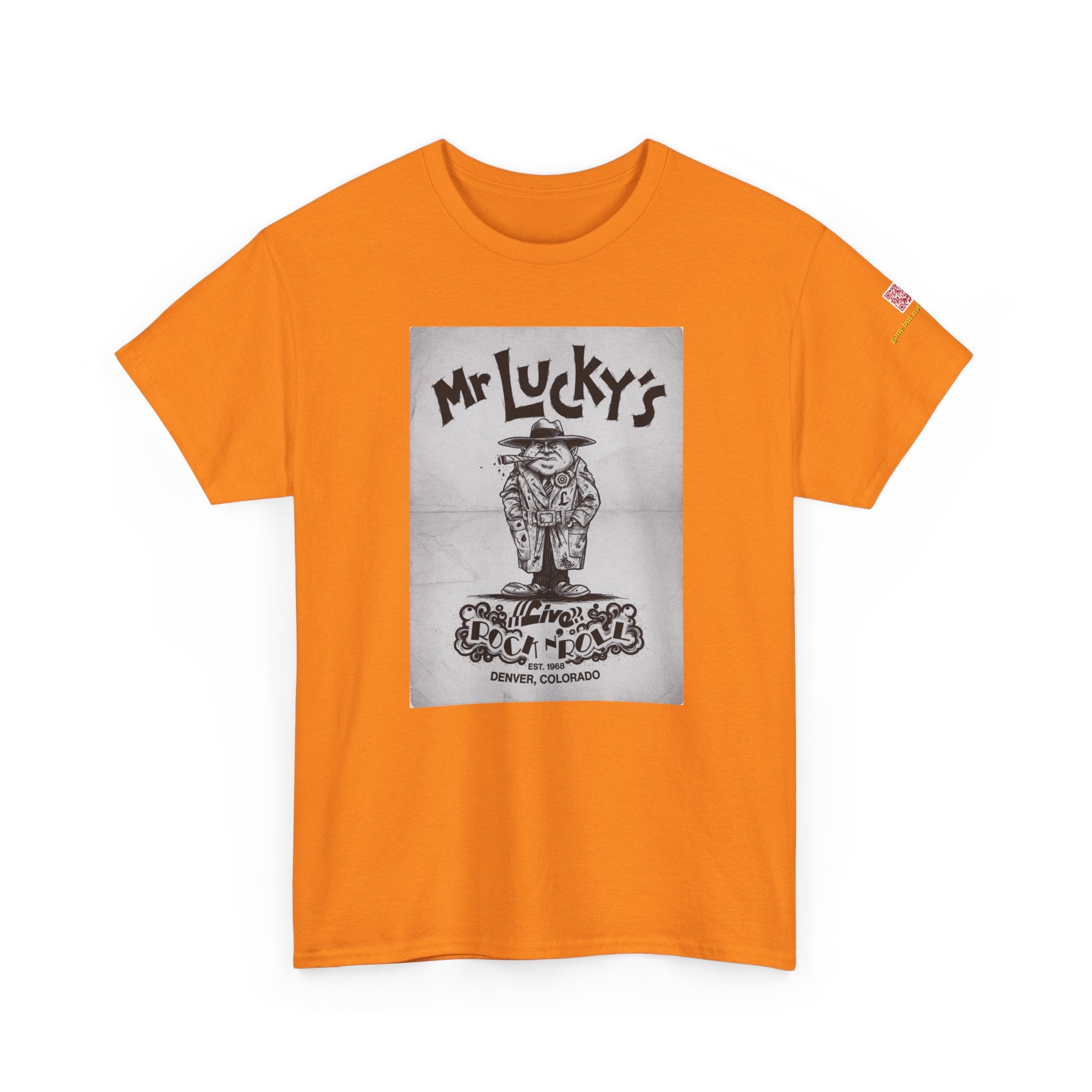 Mr Luckys B/W flyer - vintage Metro Denver gear