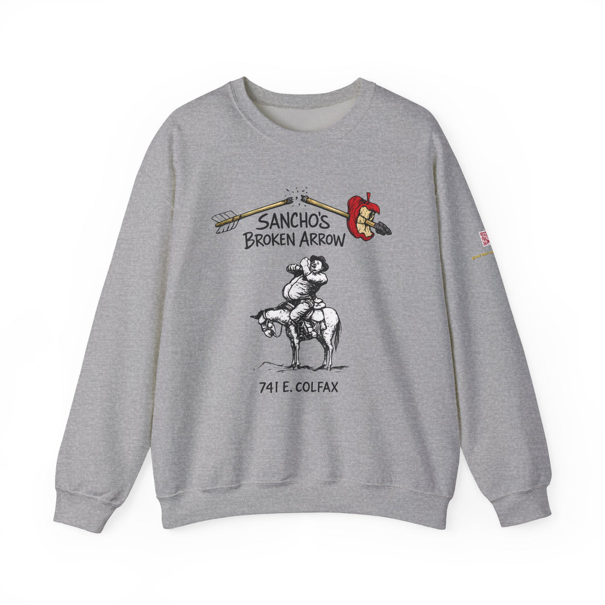 Sancho's Broken Arrow logo | Native303 Sweatshirt