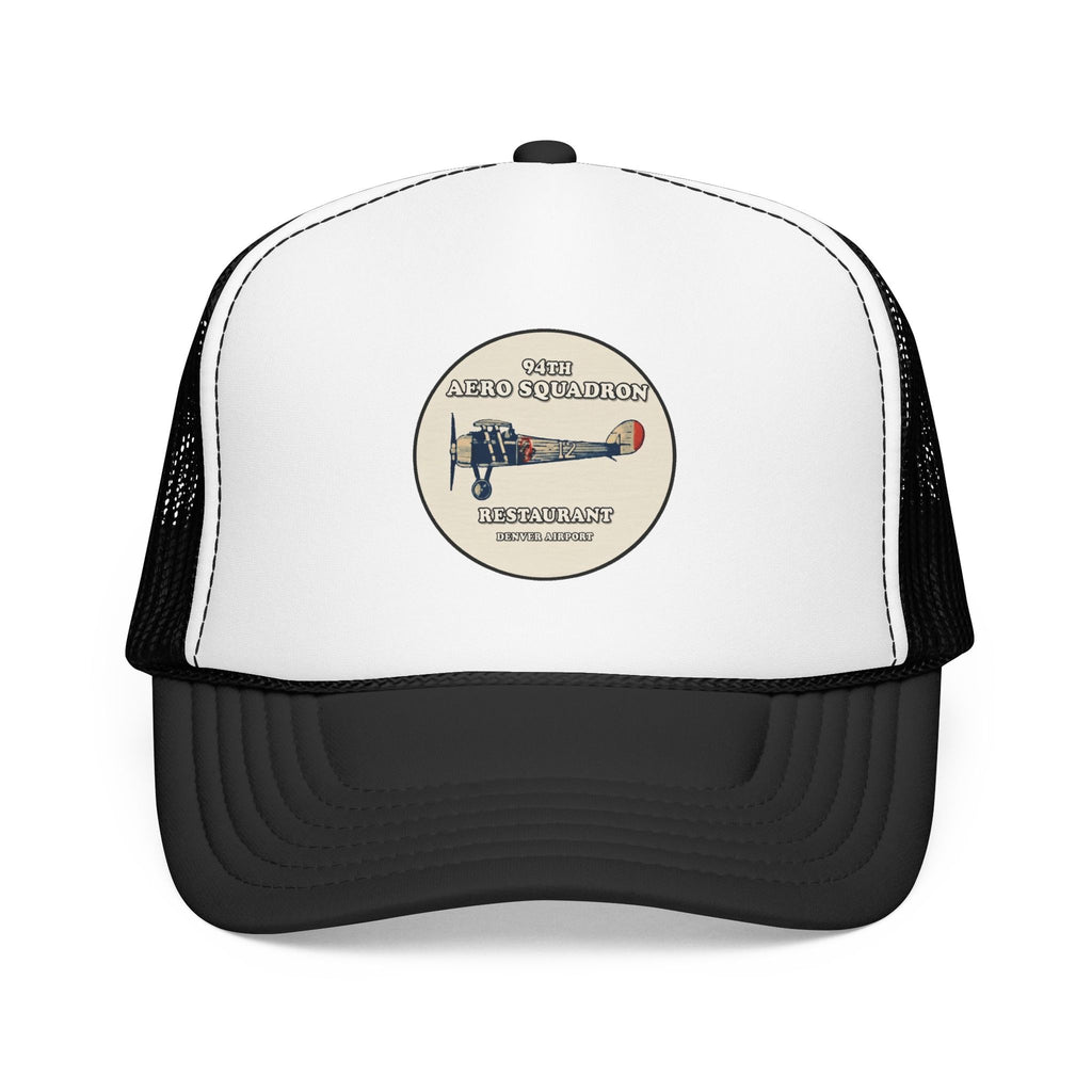94th Aero Squadron Trucker Hat — Vintage Sailboat Foam Cap