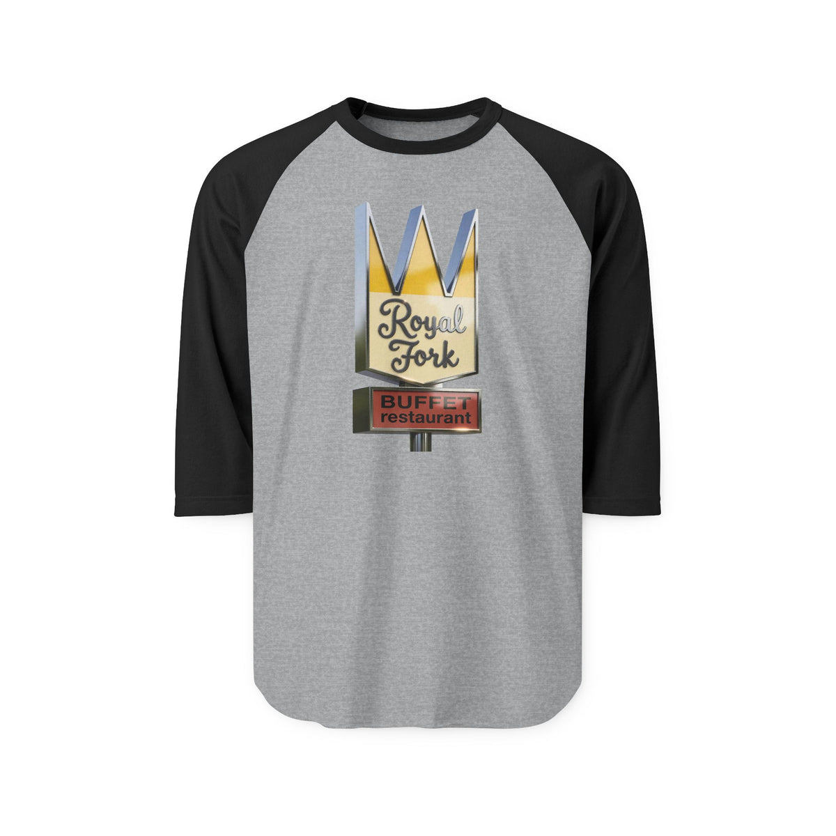 ROYAL FORK Restaurant| Retro Baseball Tee