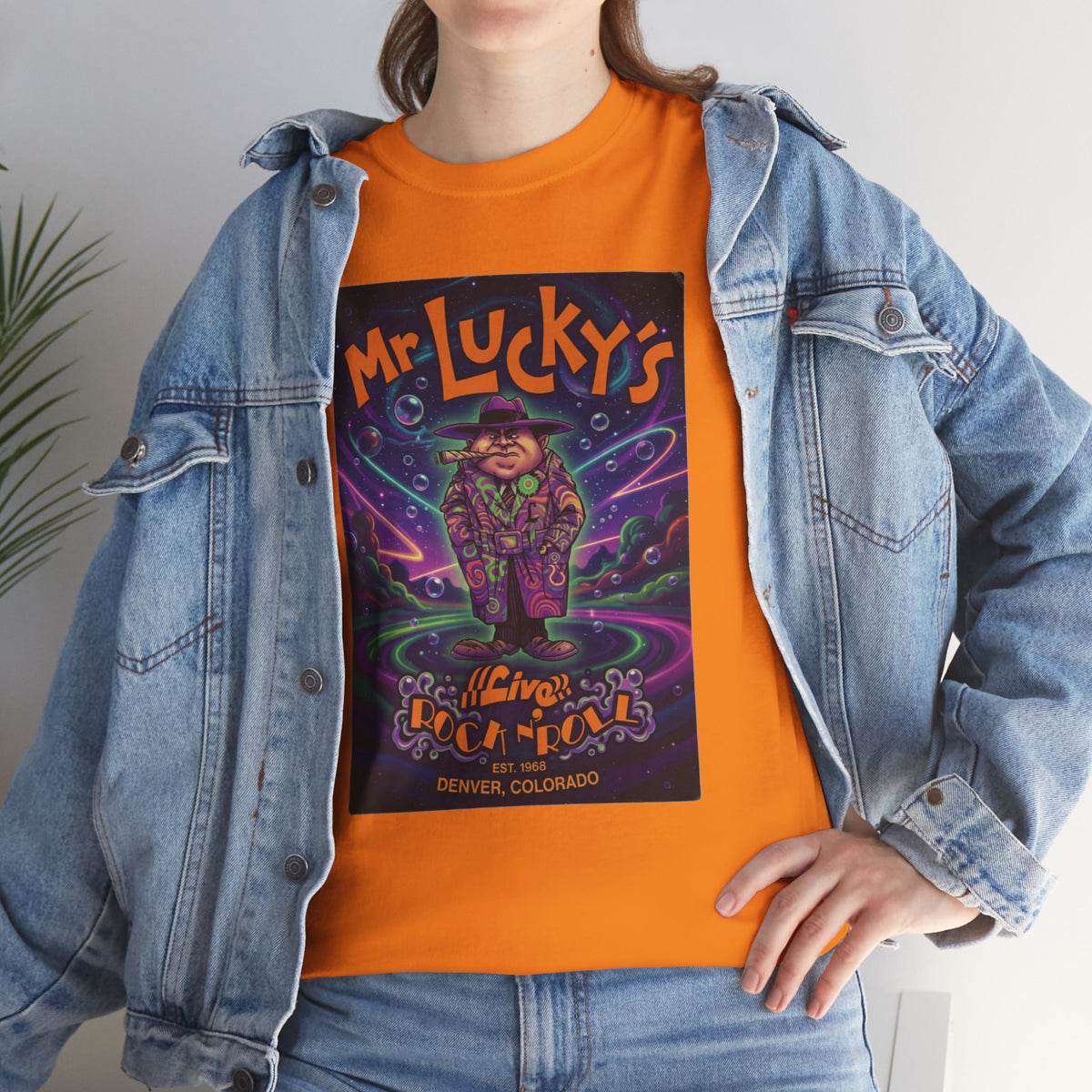 Mr Luckys black light acid trip - vintage Metro Denver gear