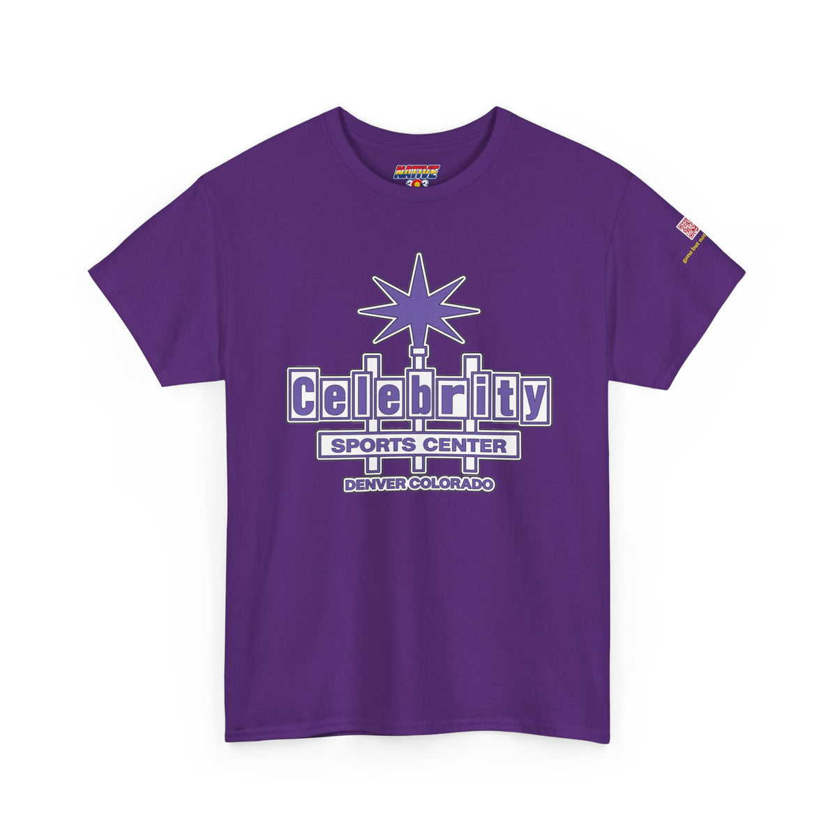 Celebrity Sports Center PURPLE - vintage Denver gear