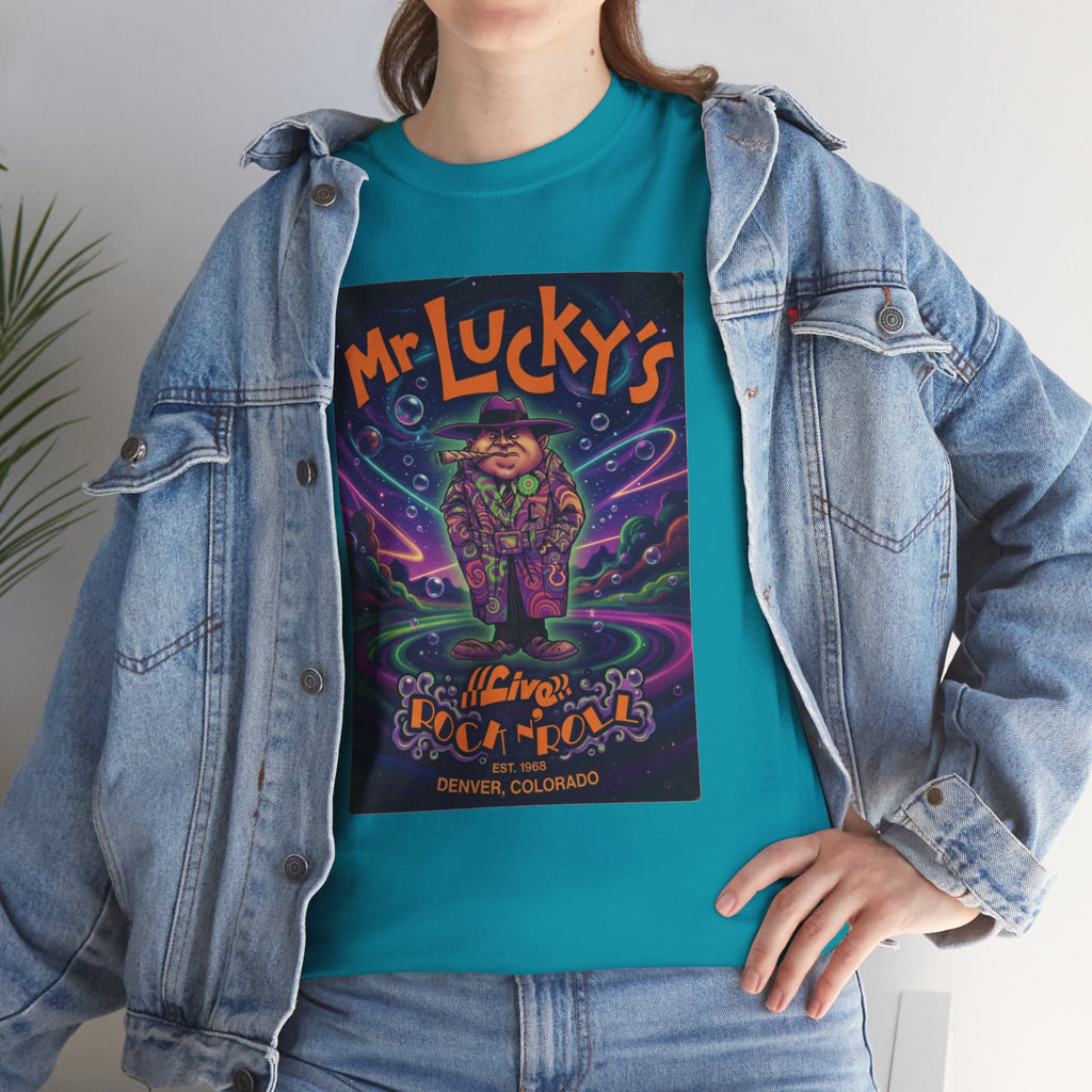 Mr Luckys black light acid trip - vintage Metro Denver gear