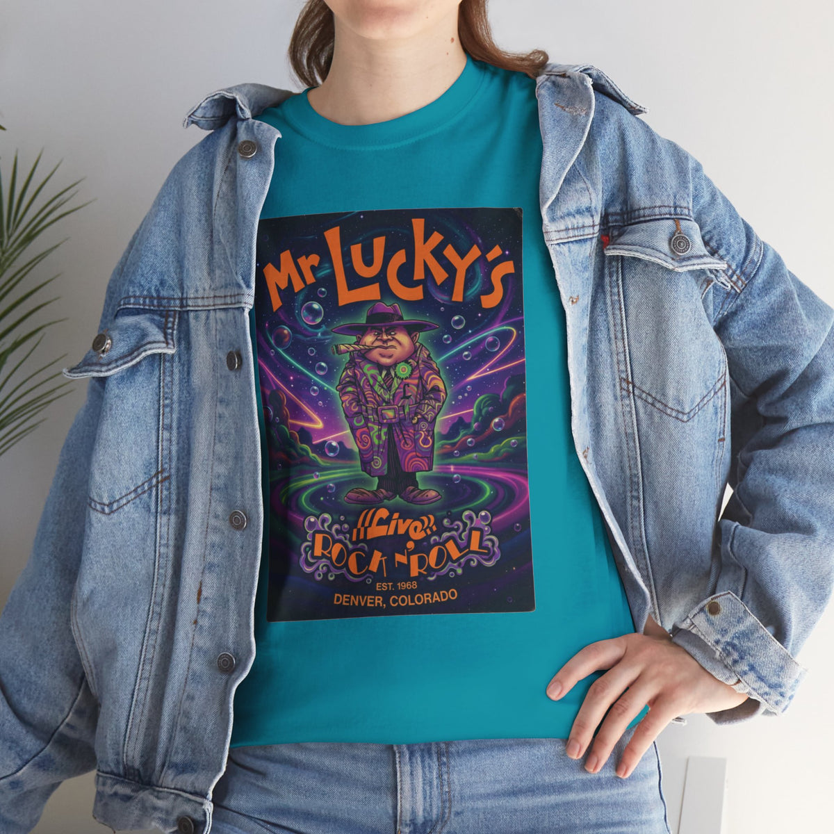 Mr Luckys black light acid trip - vintage Metro Denver gear