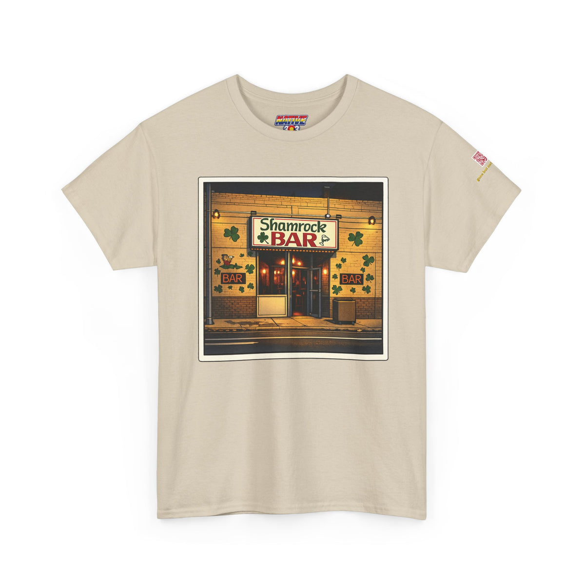 Shamrock Bar (nightscene) - vintage Colorado gear