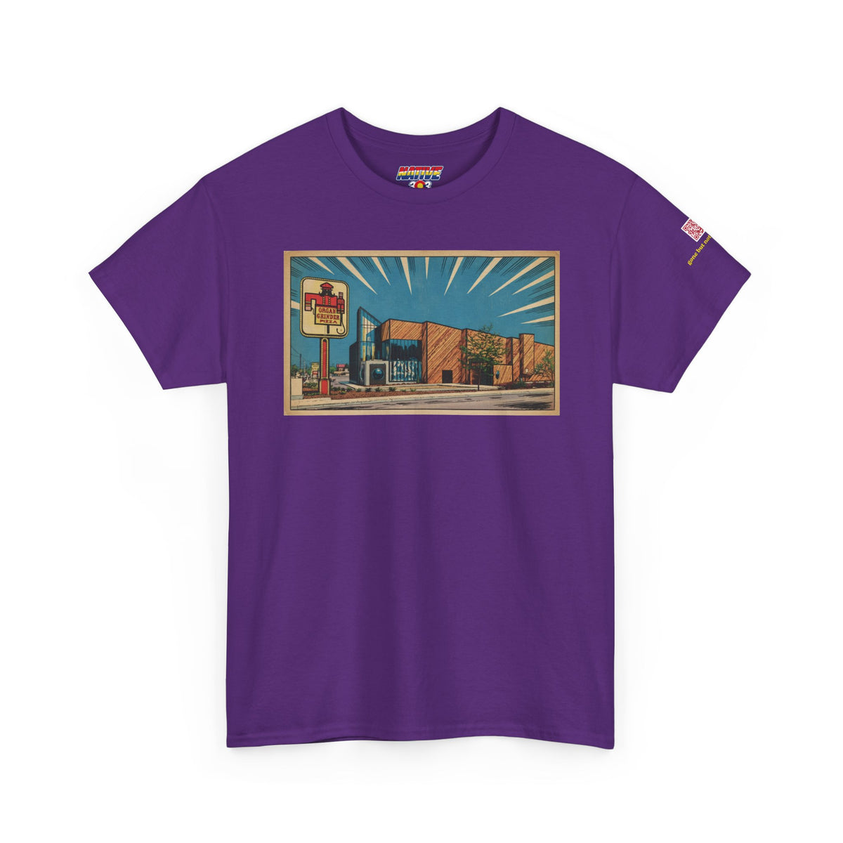 Organ Grinder comic style - vintage Denver gear