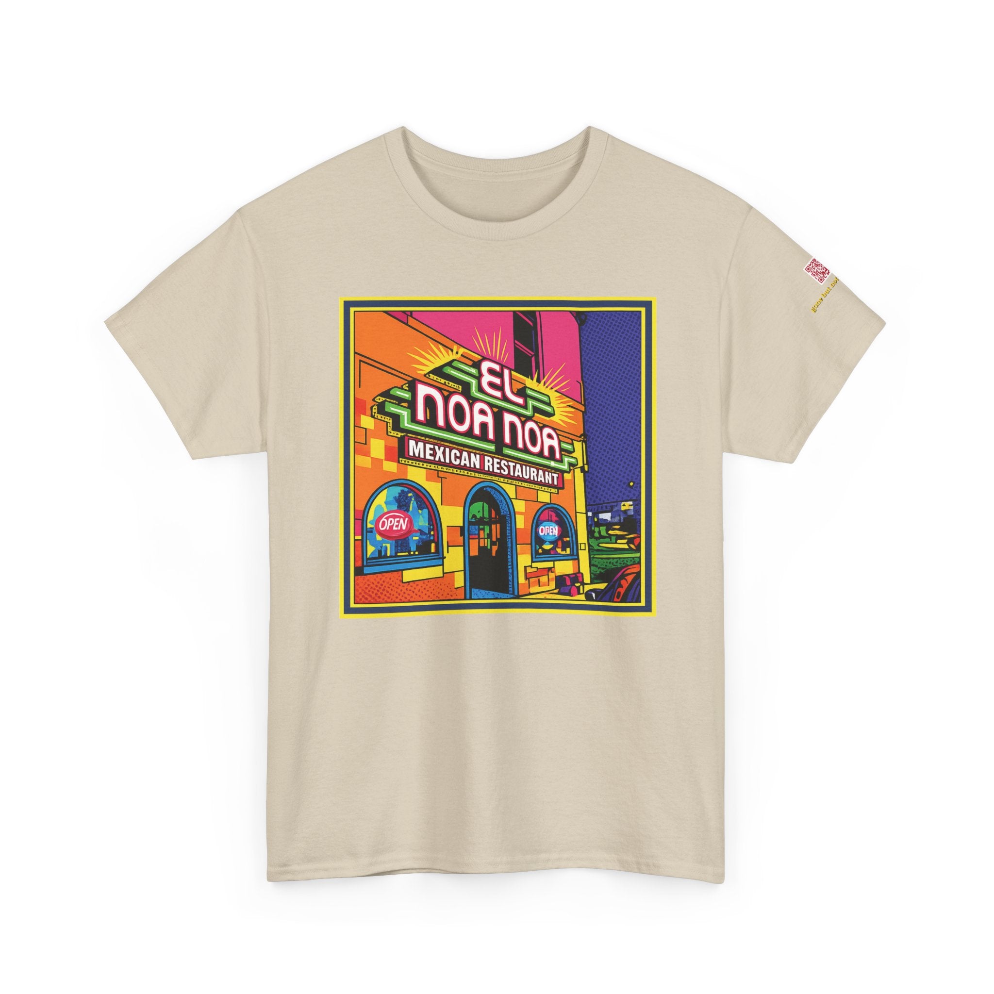 El Noa Noa -neon- Mexican restaurant - vintage Denver gear