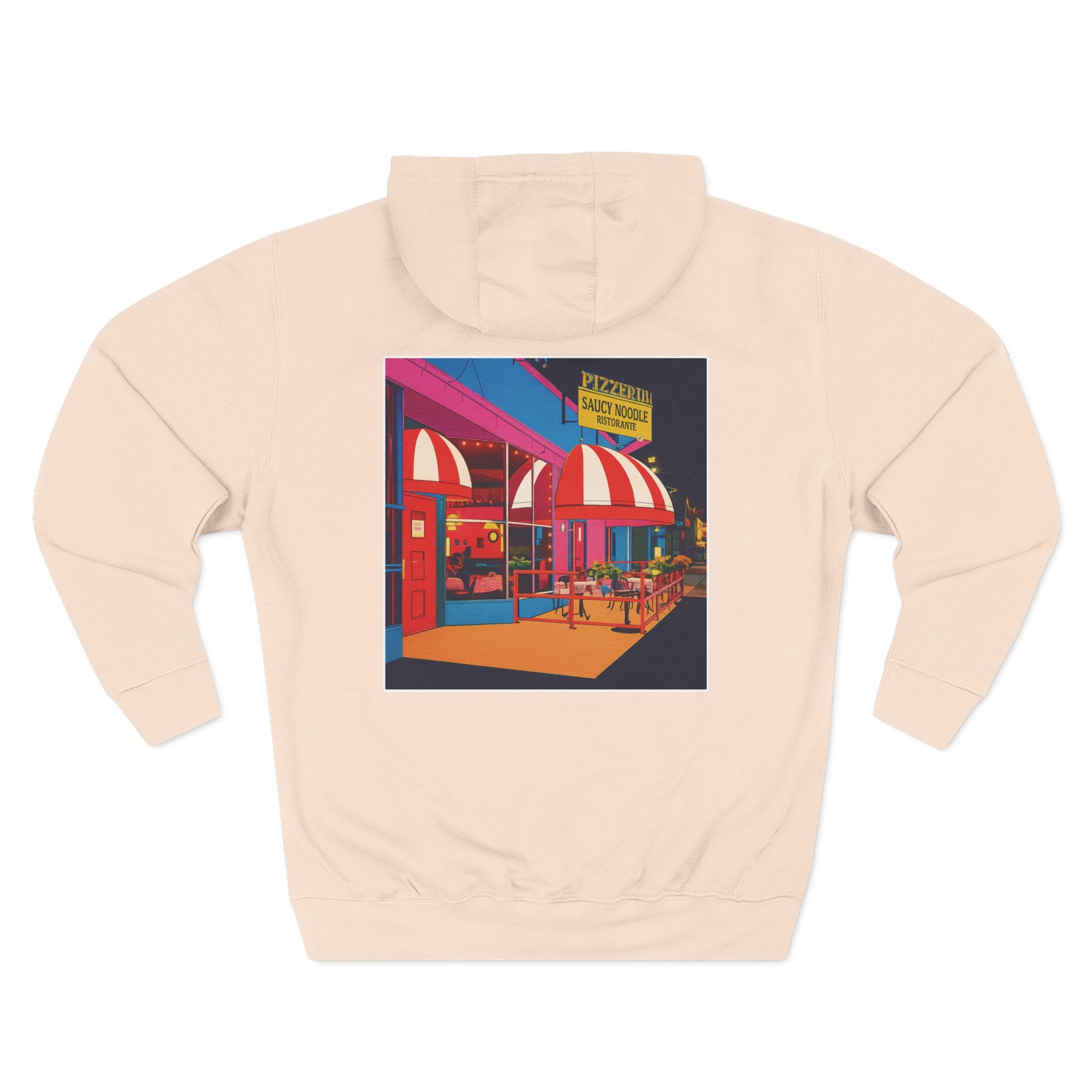 SAUCY NOODLE pop art comics style Hoodie