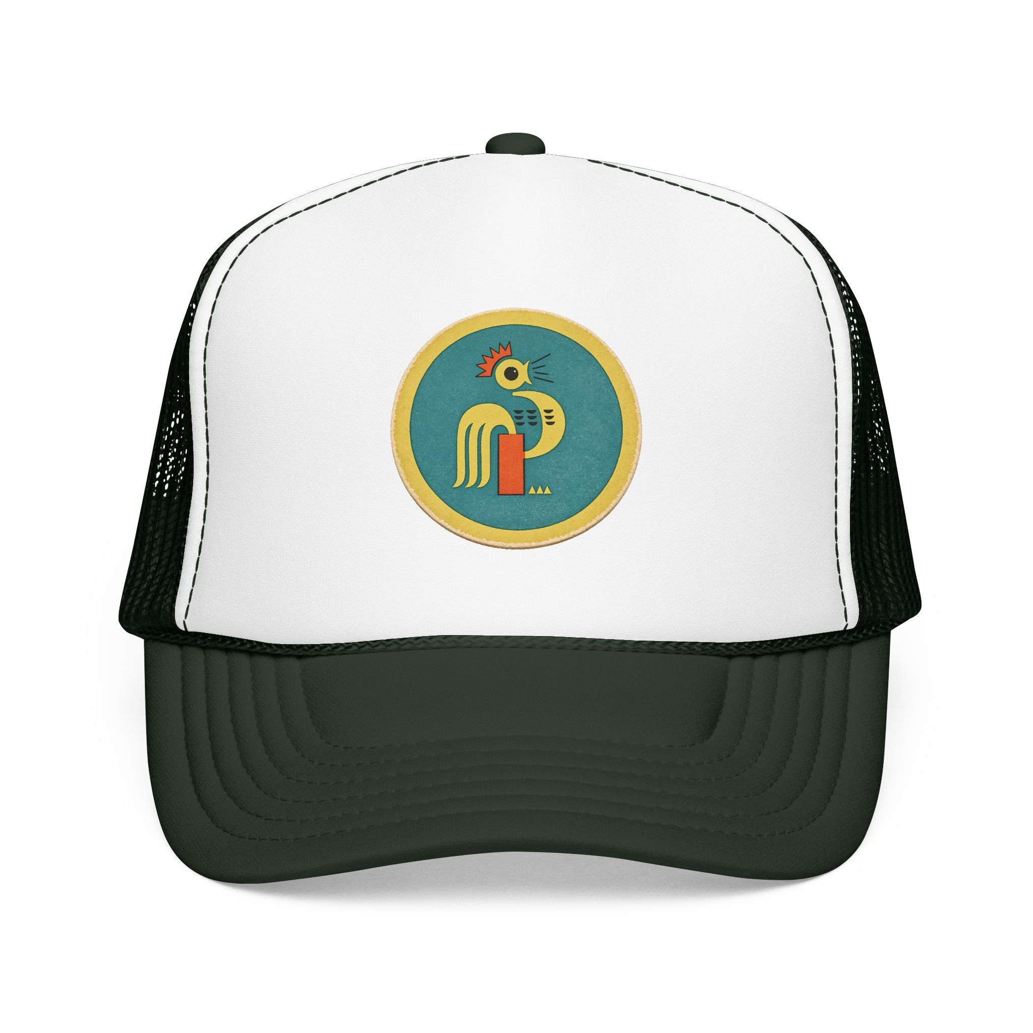 Drumstick Trucker Hat — Vintage Sailboat Foam Cap