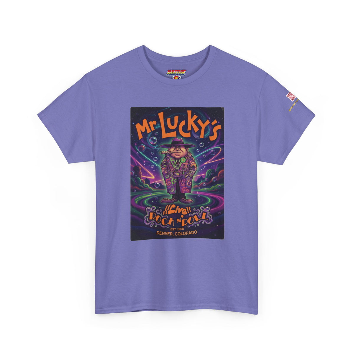 Mr Luckys black light acid trip - vintage Metro Denver gear
