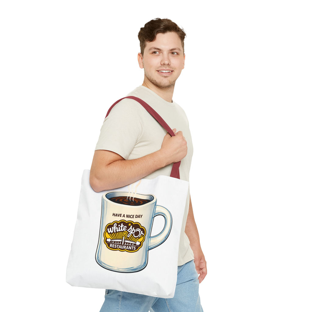 White Spot Mug Tote