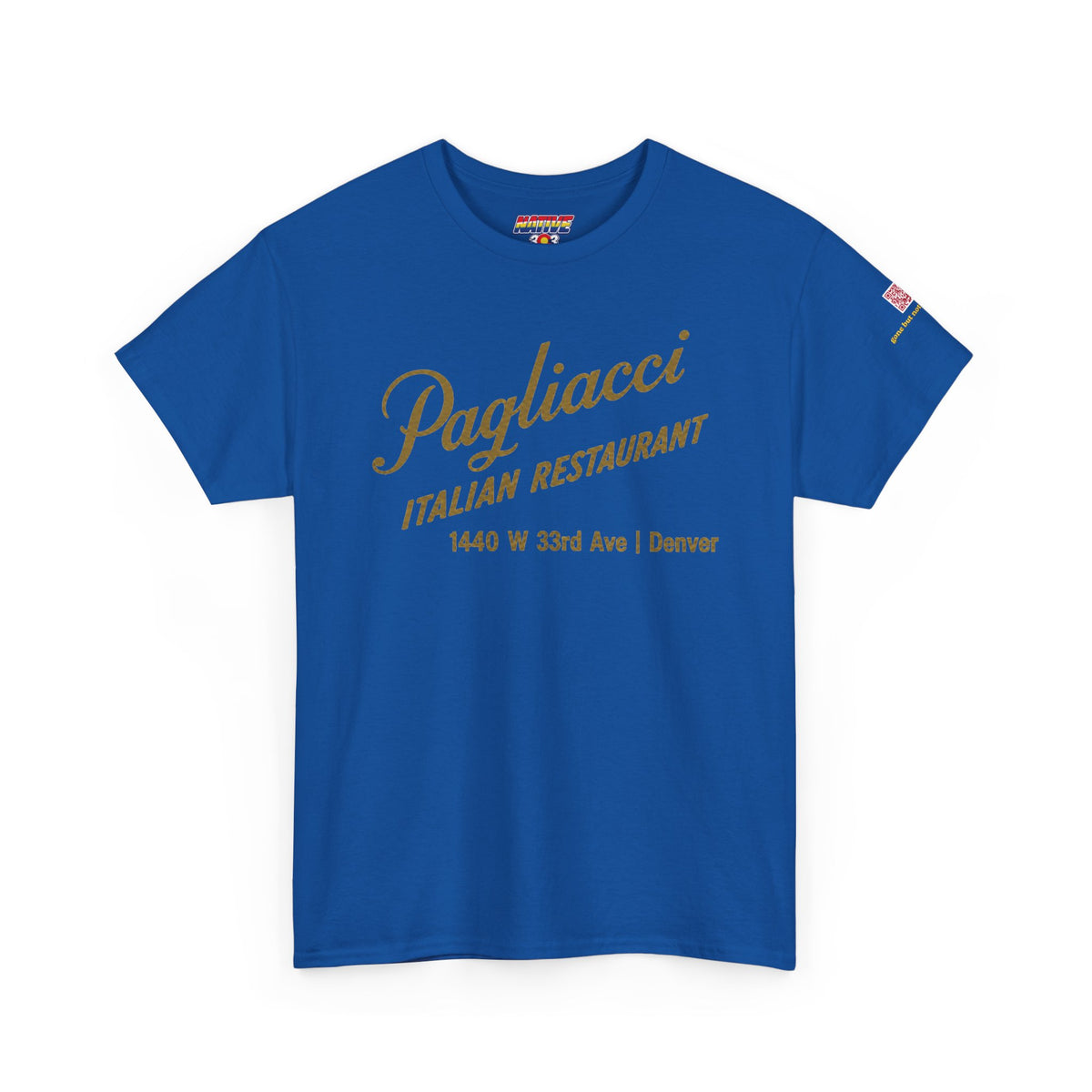 Pagliacci Italian restaurant - vintage Denver gear