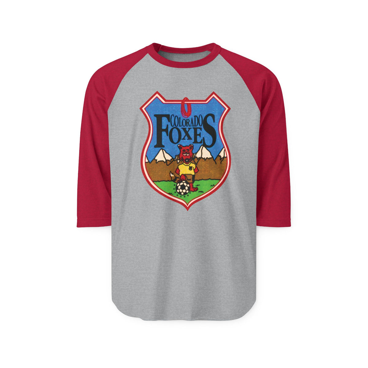 COLORADO FOXES Fox | Retro Baseball Tee