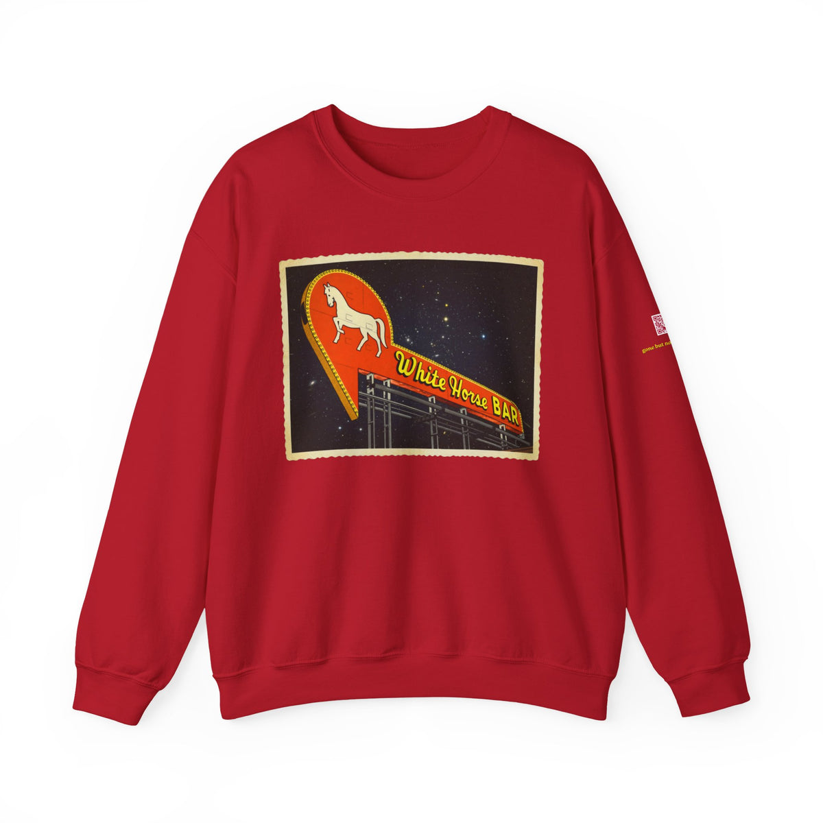 White Horse Bar sign | Native303 Sweatshirt