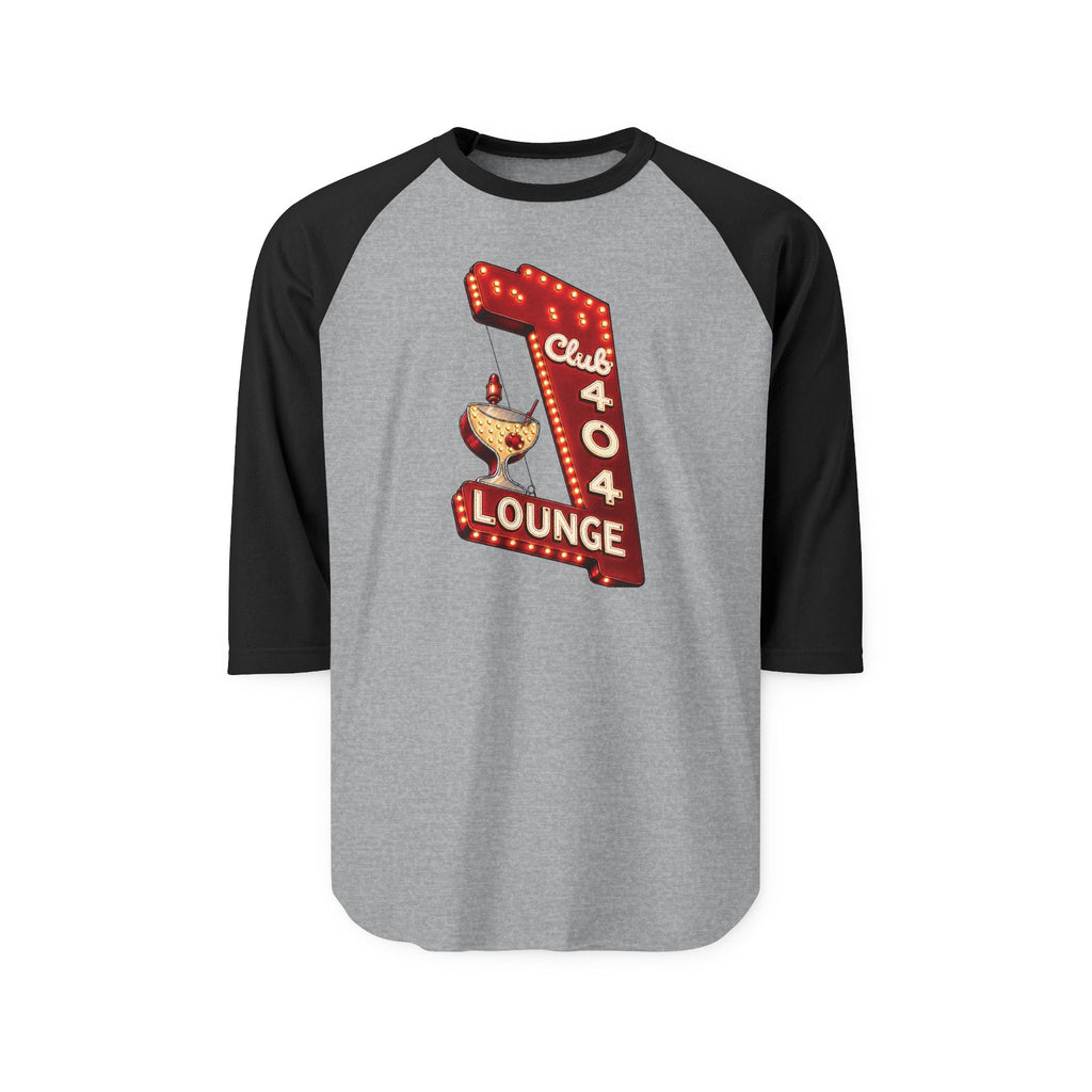 CLUB 404 LOUNGE | Retro Baseball Tee