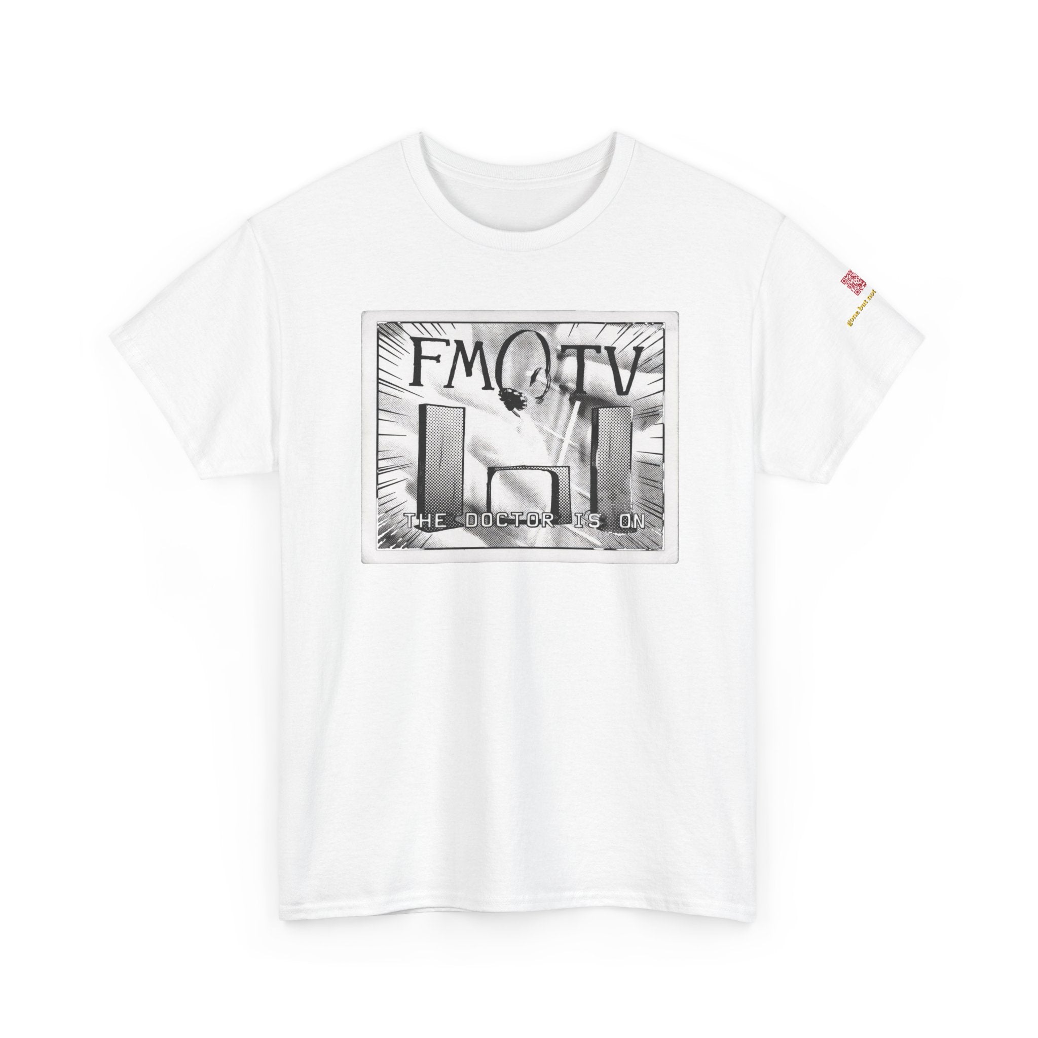 FM/TV (B/W comic style) - vintage Denver gear