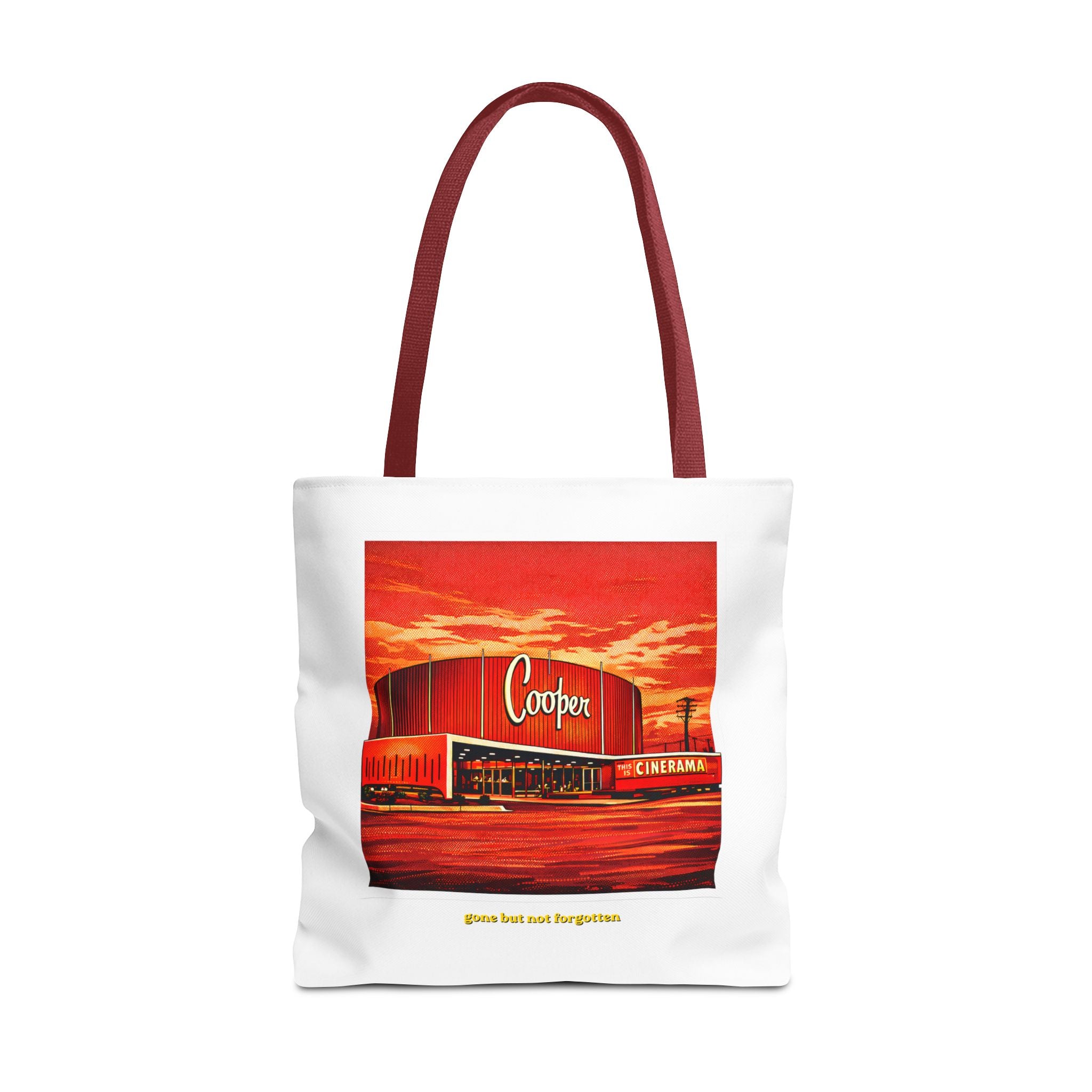 Cooper Theater (comic pop style) Tote
