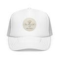 Avenue Grill Trucker Hat — Vintage Sailboat Foam Cap