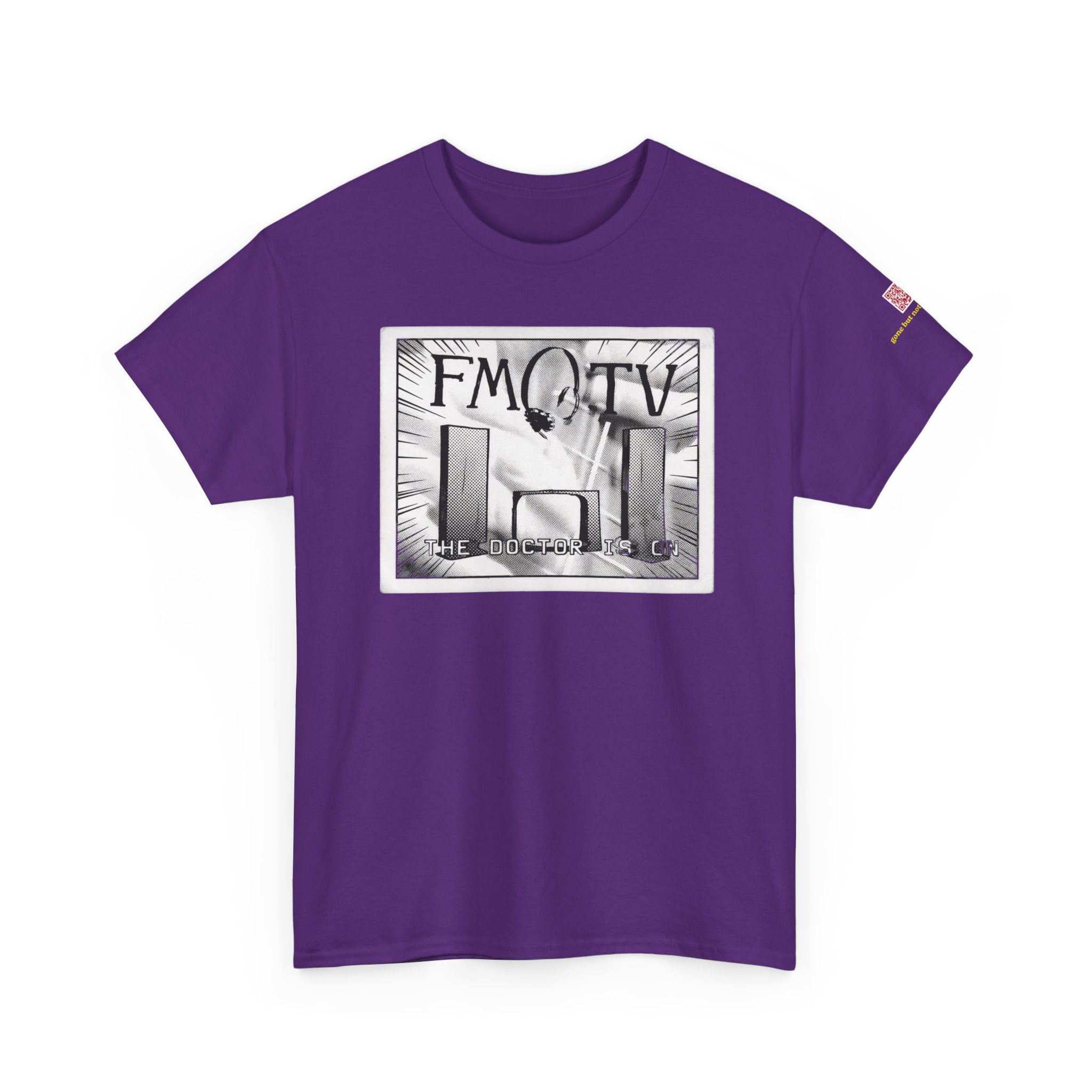 FM/TV (B/W comic style) - vintage Denver gear