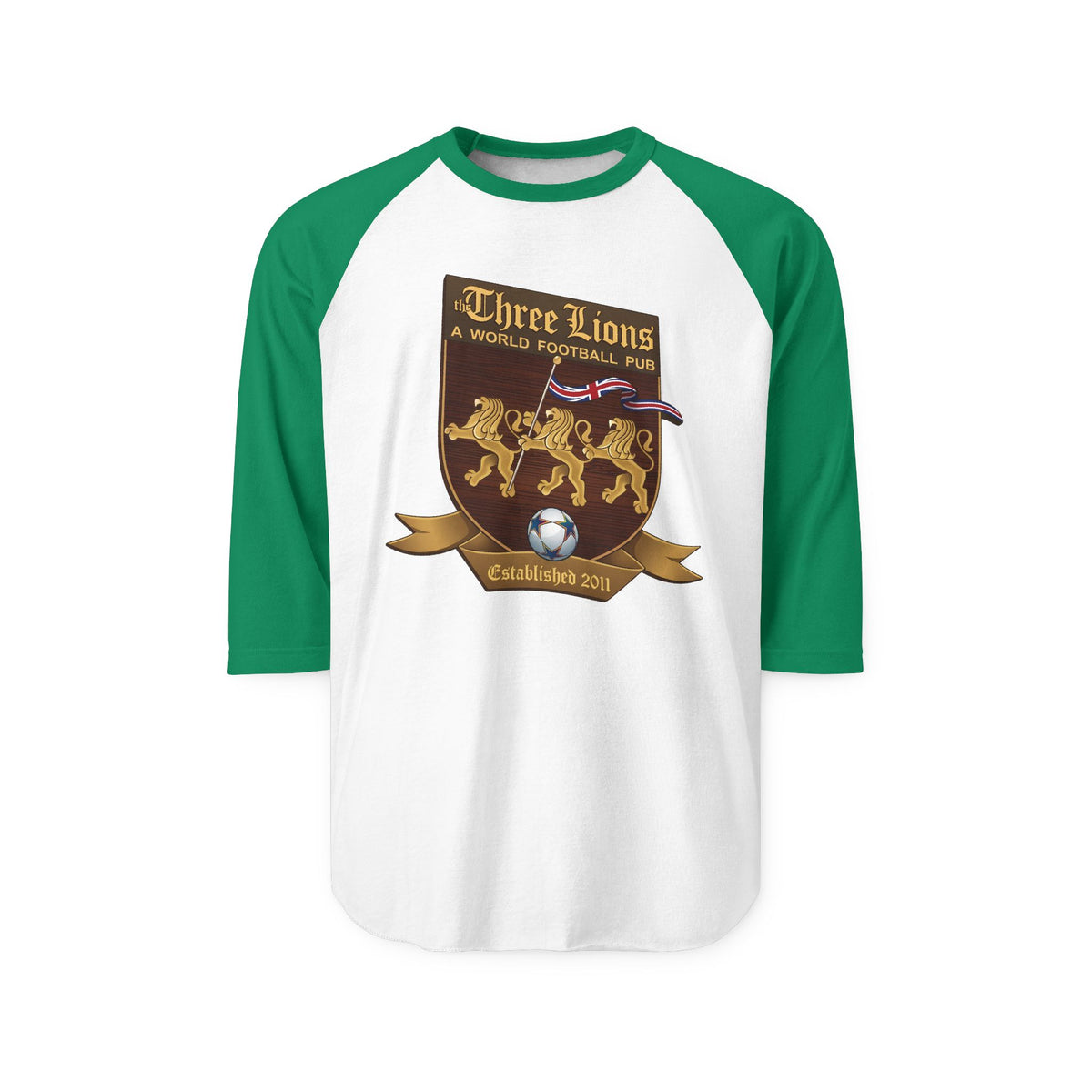 THREE LIONS PUB - Baseball Shirt