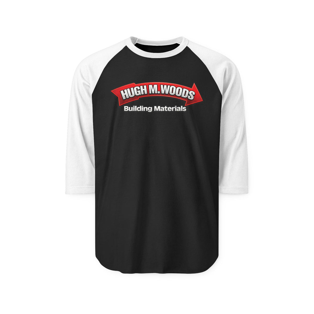HUGH M WOODS | Retro Baseball Tee