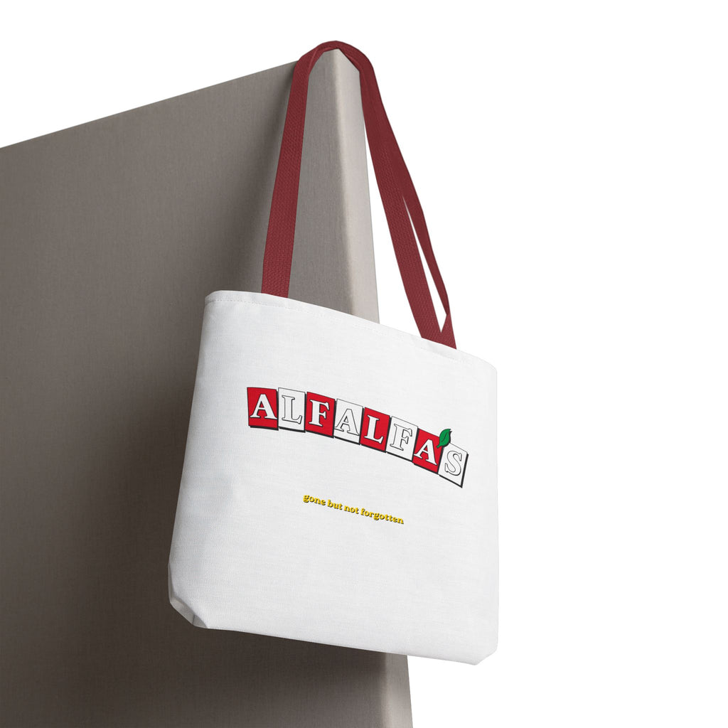 Alfalfa's logo Tote