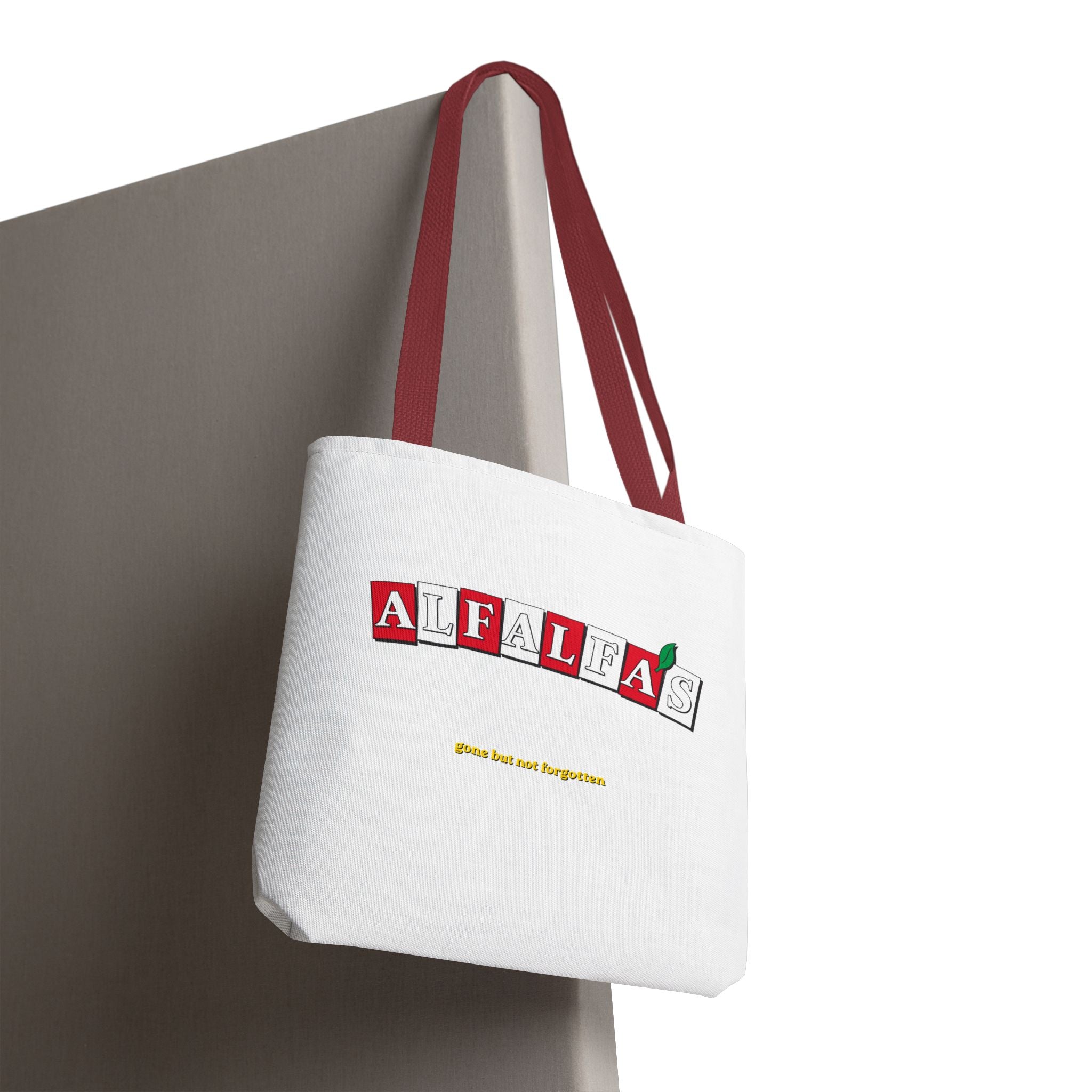 Alfalfa's logo Tote