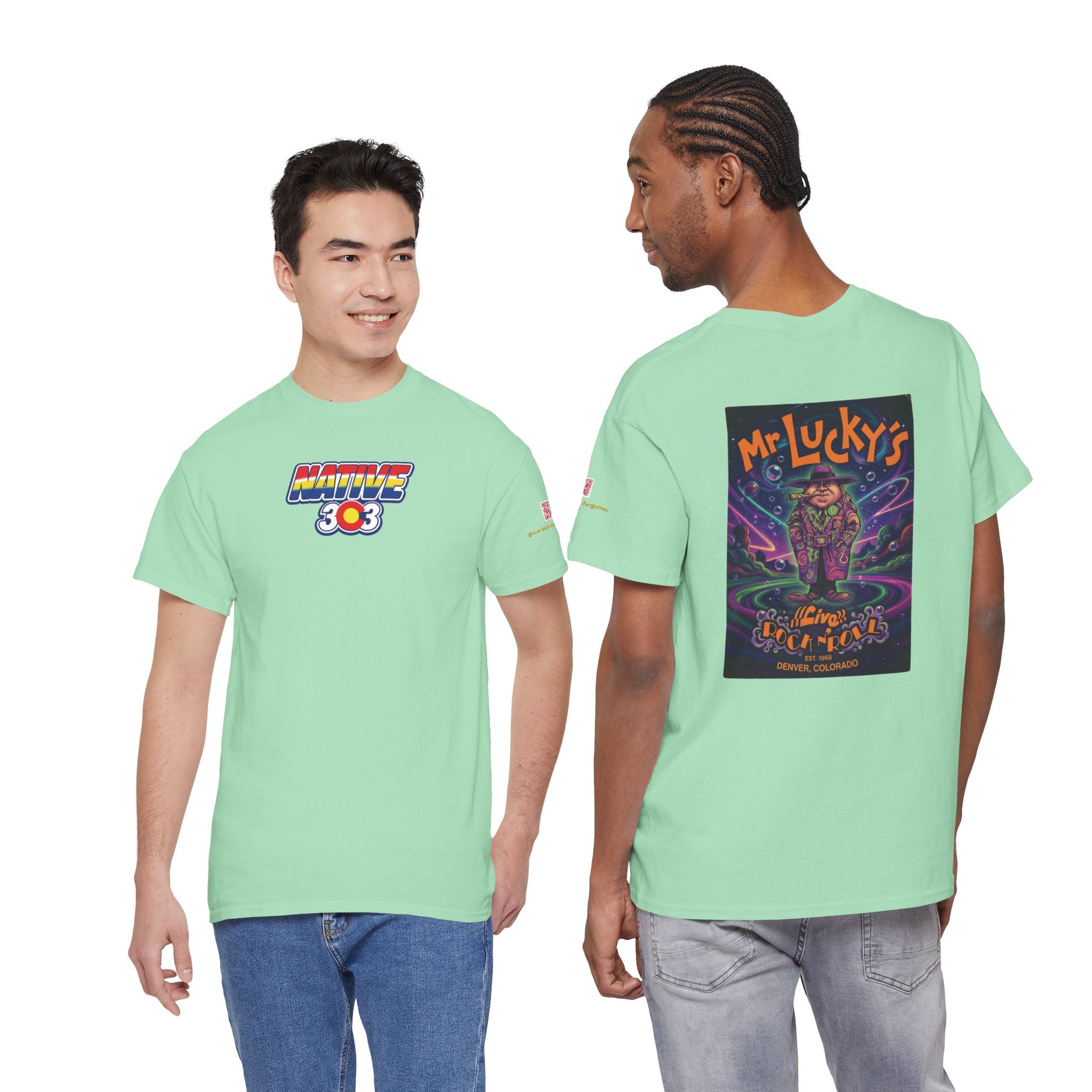MR LUCKY'S acid trip - vintage Metro Denver gear