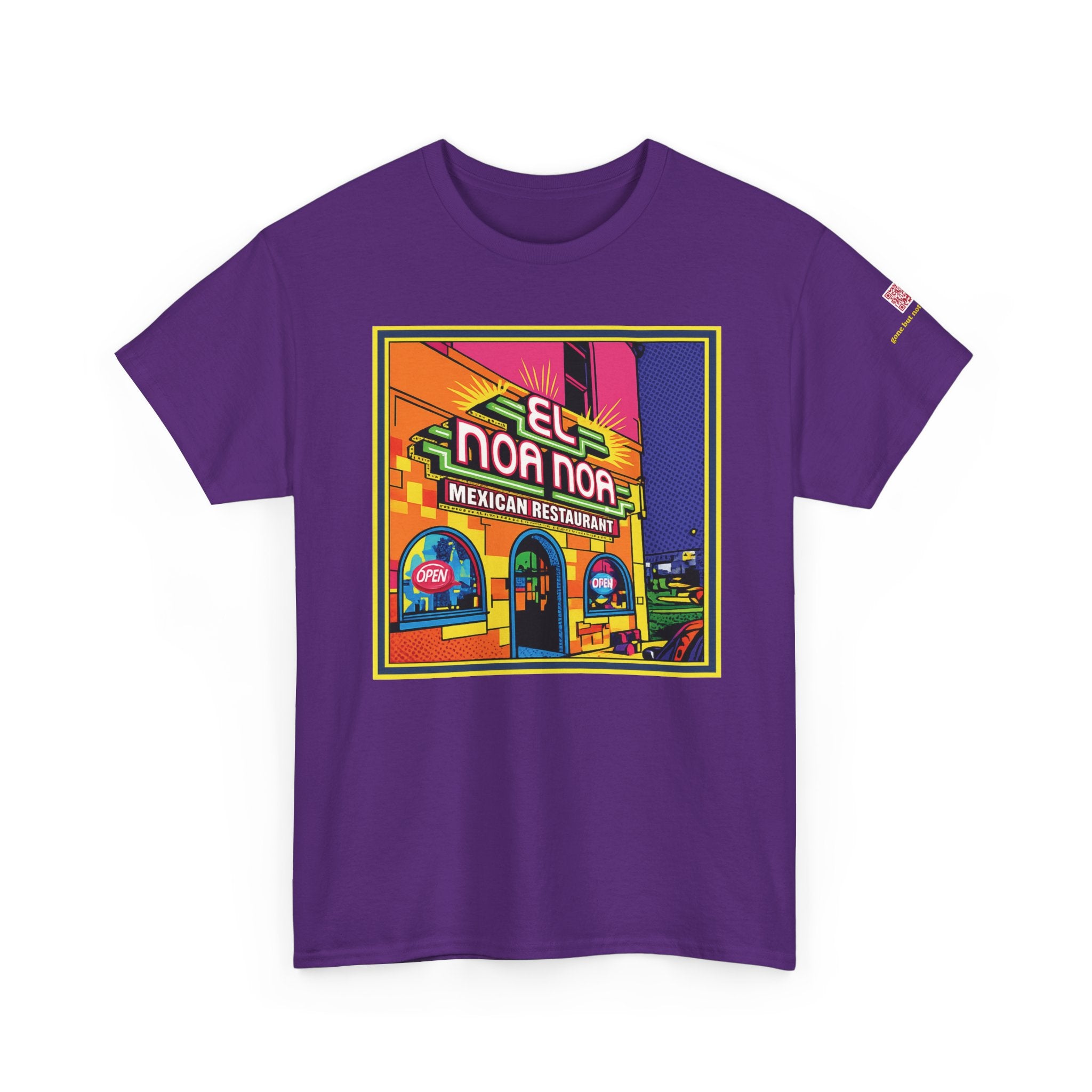 El Noa Noa -neon- Mexican restaurant - vintage Denver gear