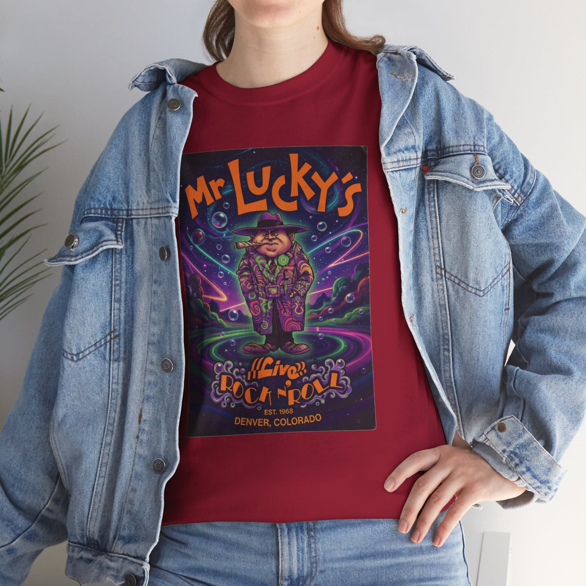 Mr Luckys black light acid trip - vintage Metro Denver gear