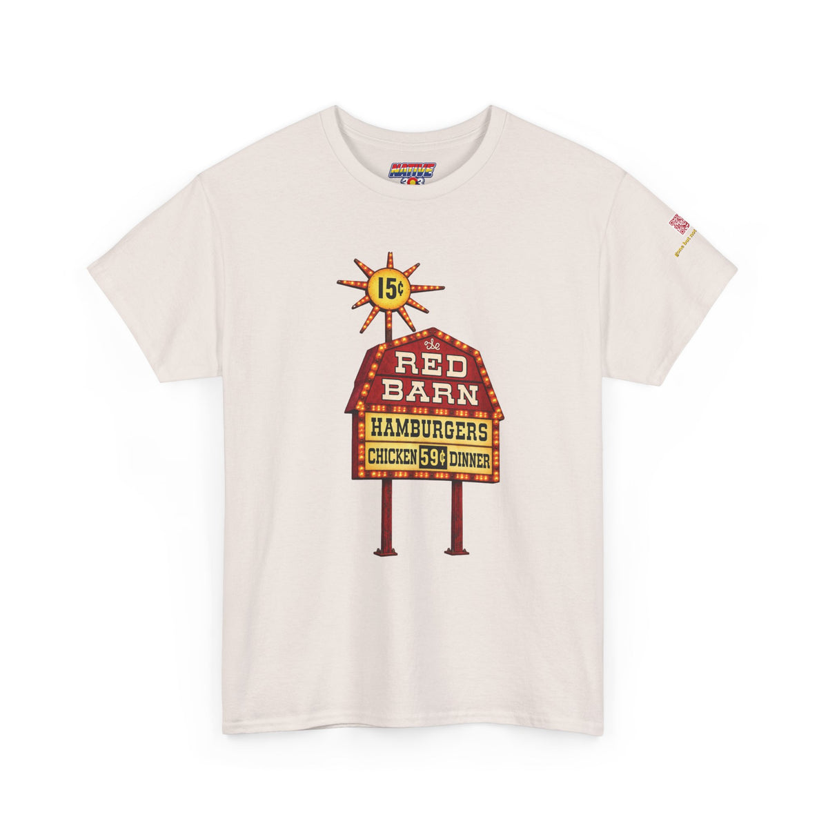 Red Barn sign- vintage Denver gear