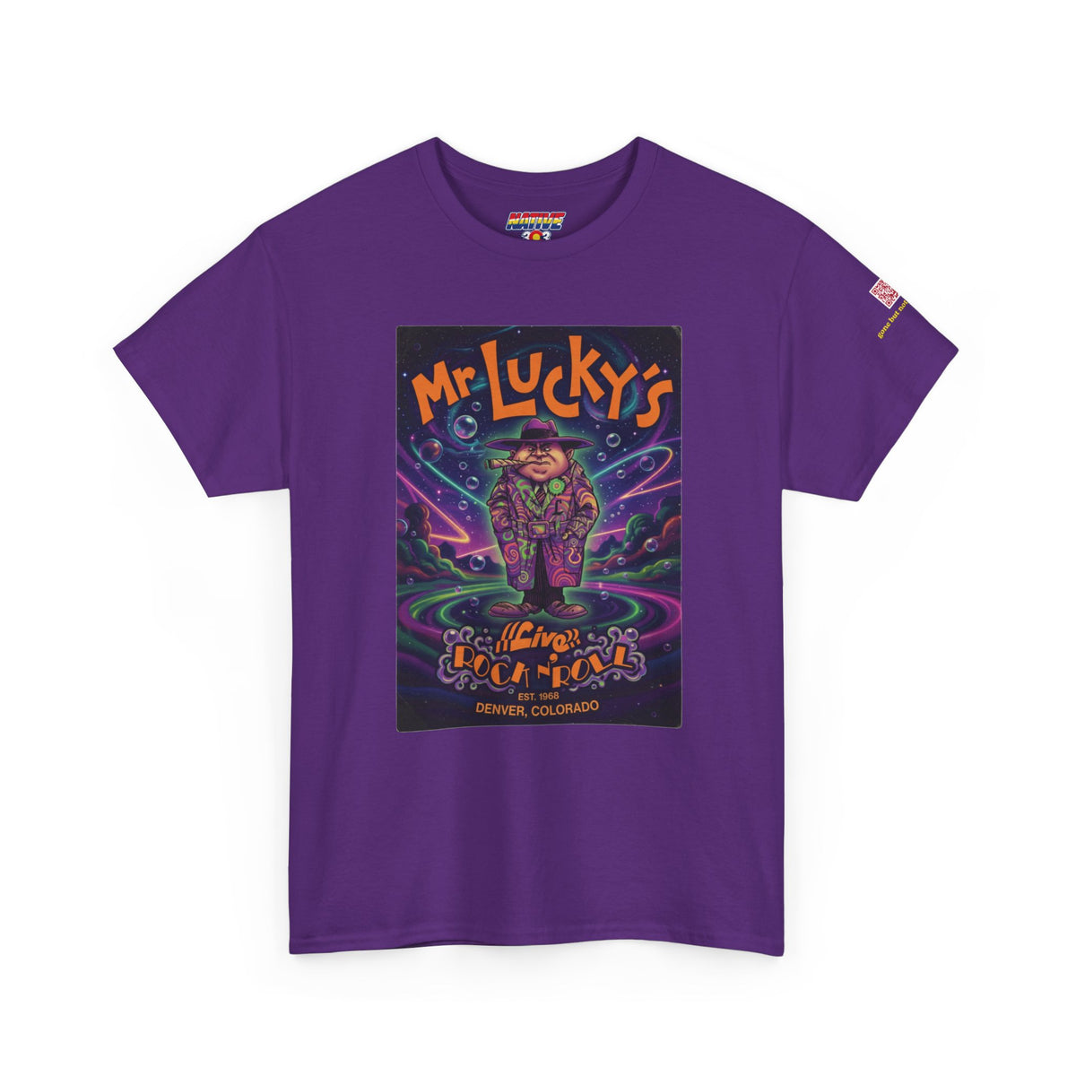 Mr Luckys black light acid trip - vintage Metro Denver gear