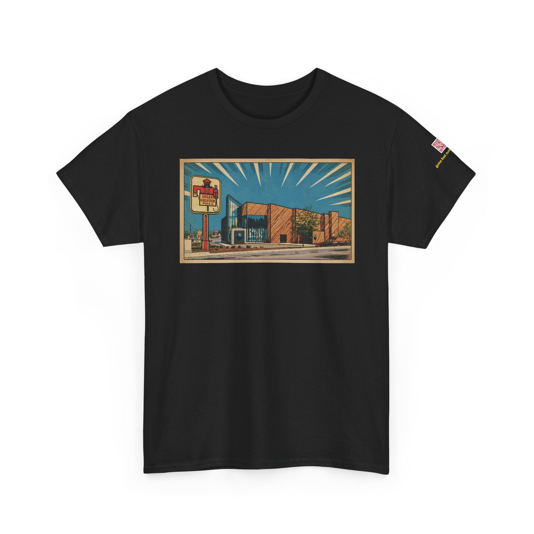 Organ Grinder comic style - vintage Denver gear