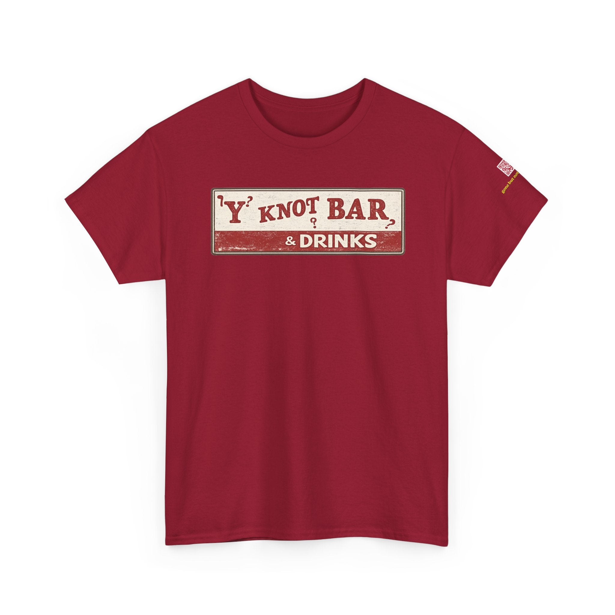 Y Not Bar and drinks - vintage Denver gear