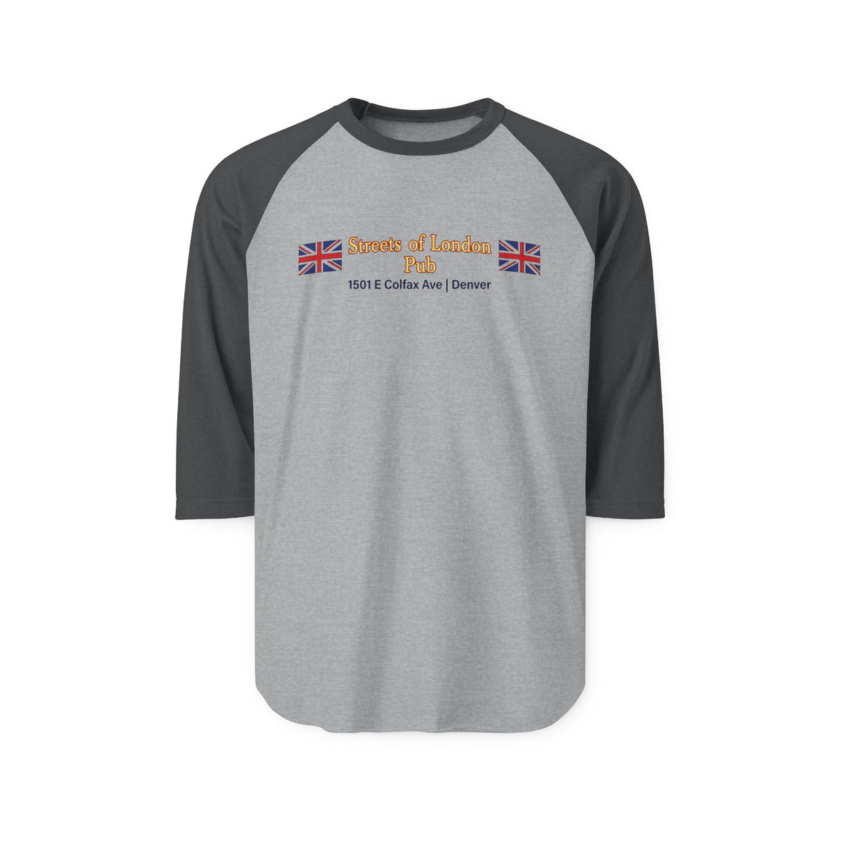 STREETS OF LONDON PUB | Vintage Denver Retro Baseball Tee