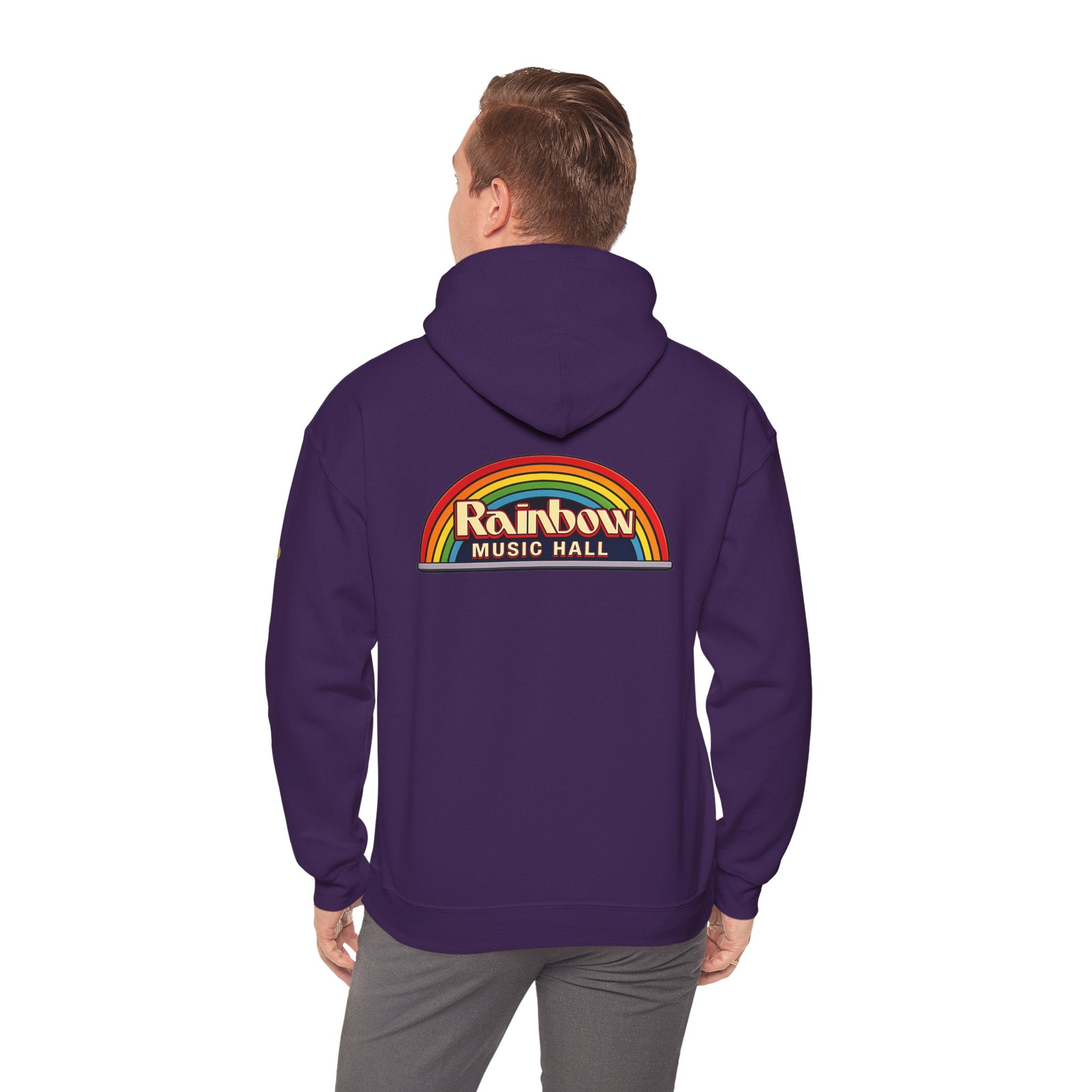 RAINBOW MUSIC HALL | Unisex Heavy Blend™ Hooded Sweatshirt