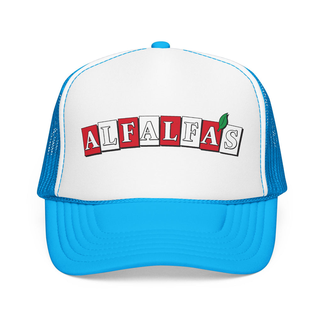 Alfalfa's Trucker Hat — Vintage Sailboat Foam Cap