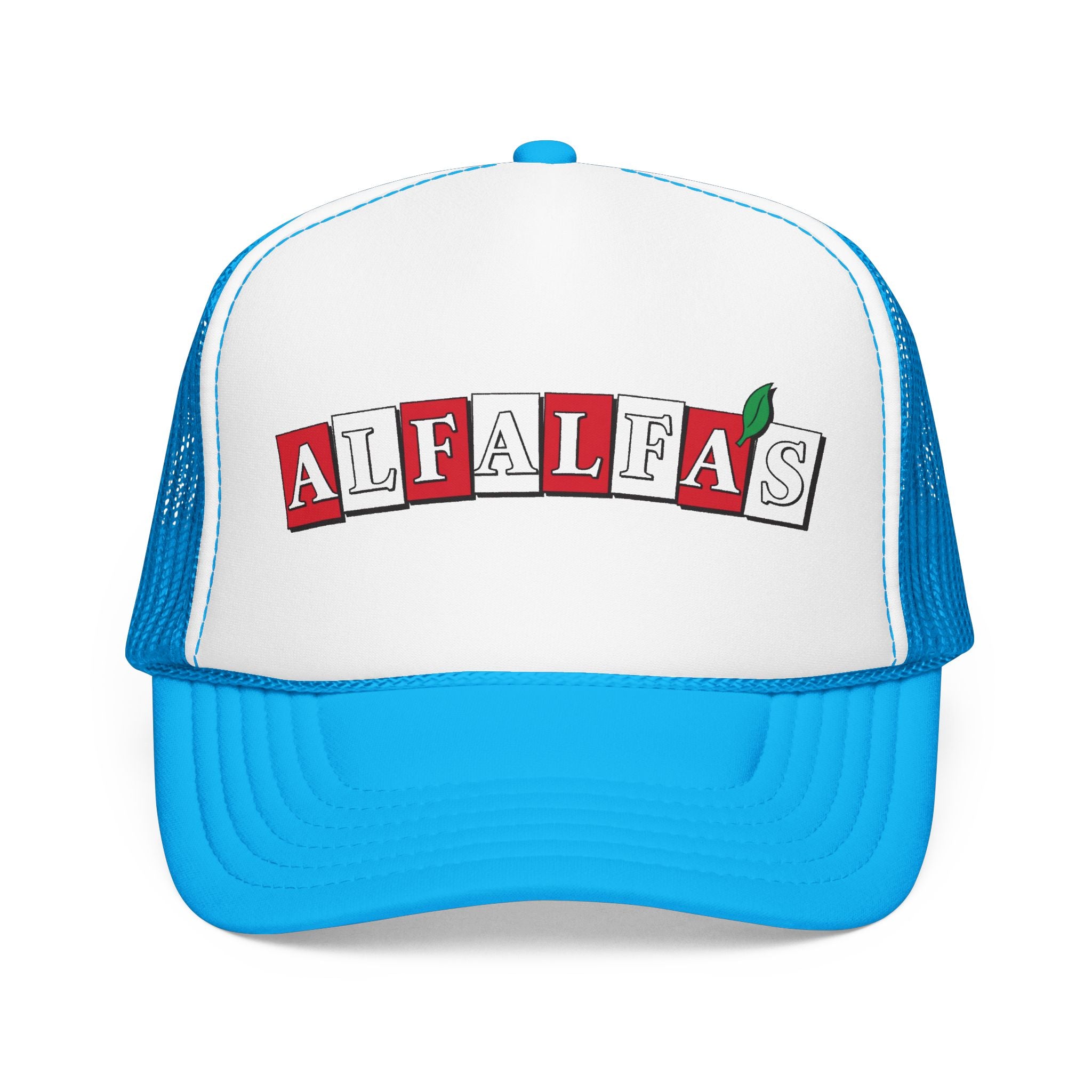 Alfalfa's Trucker Hat — Vintage Sailboat Foam Cap