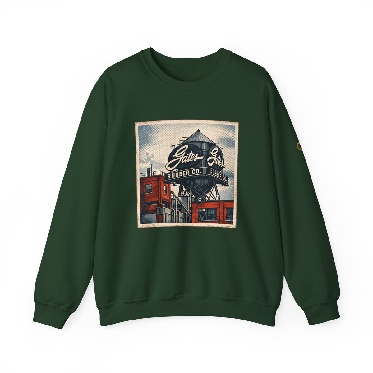 Gate's Rubber Company water tower | Native303 Sweatshirt