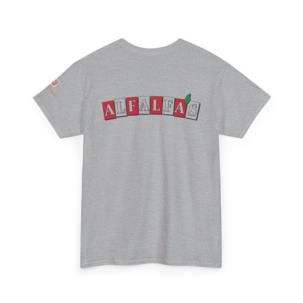 ALFALFAS logo - vintage Metro Denver gear