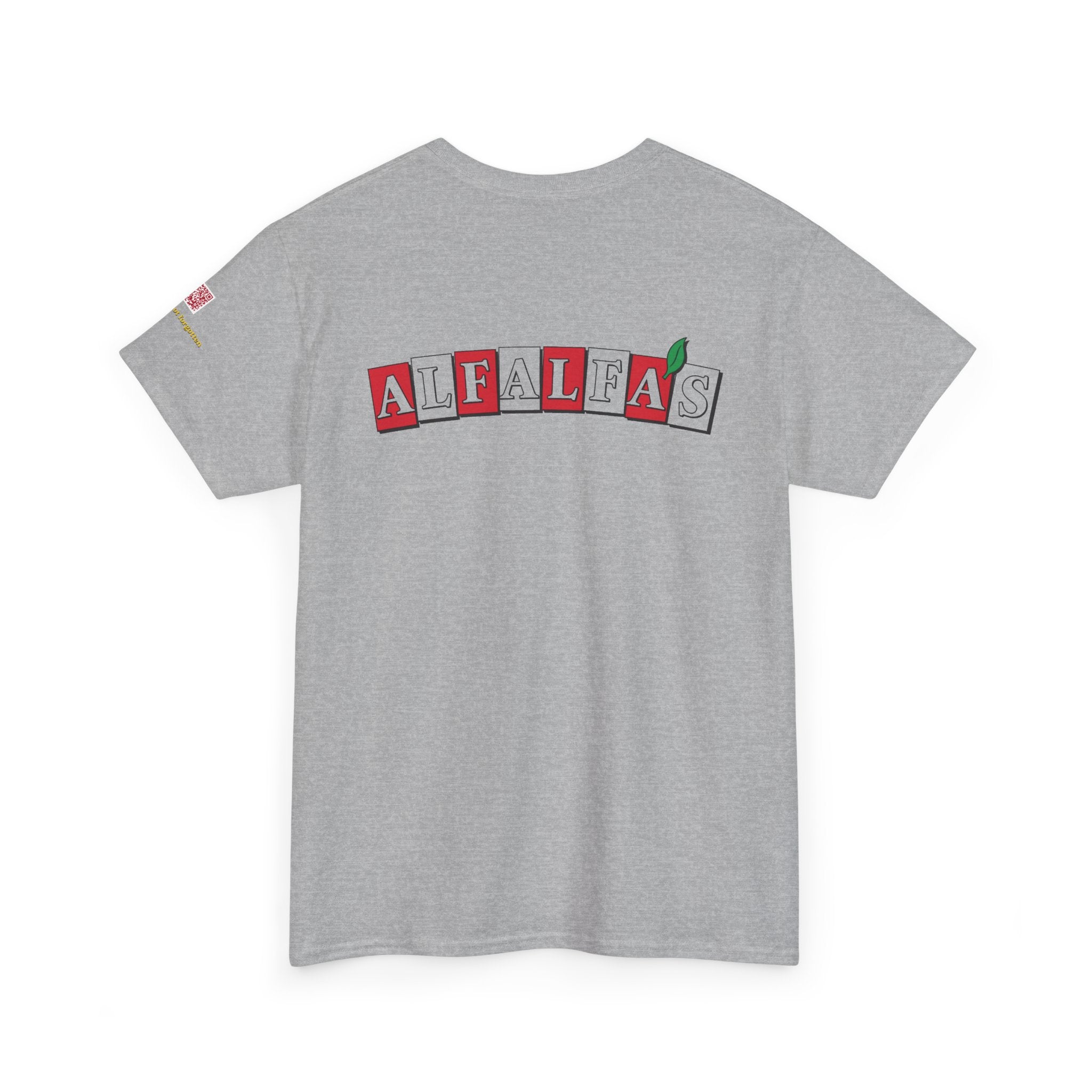 ALFALFAS logo - vintage Metro Denver gear