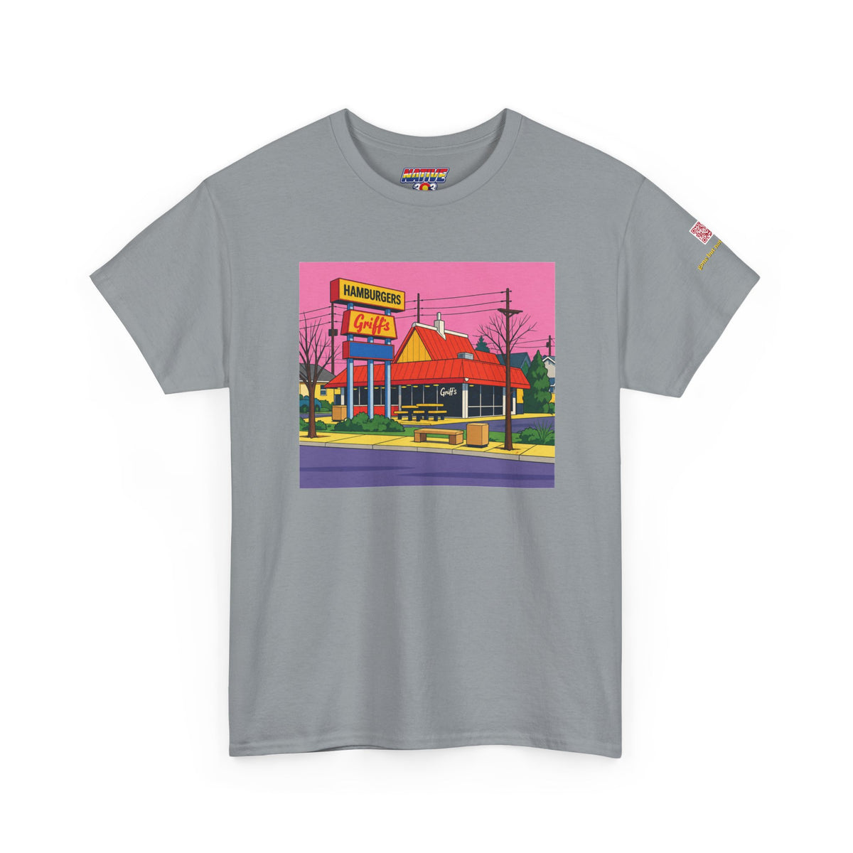Griff's cartoon style - vintage Denver gear