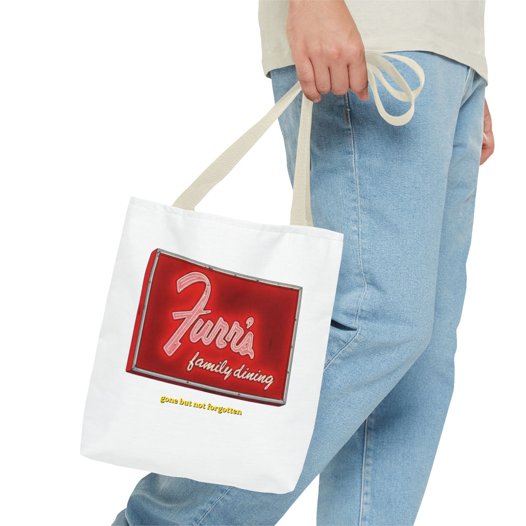 Furr's Cafeterias sign Tote