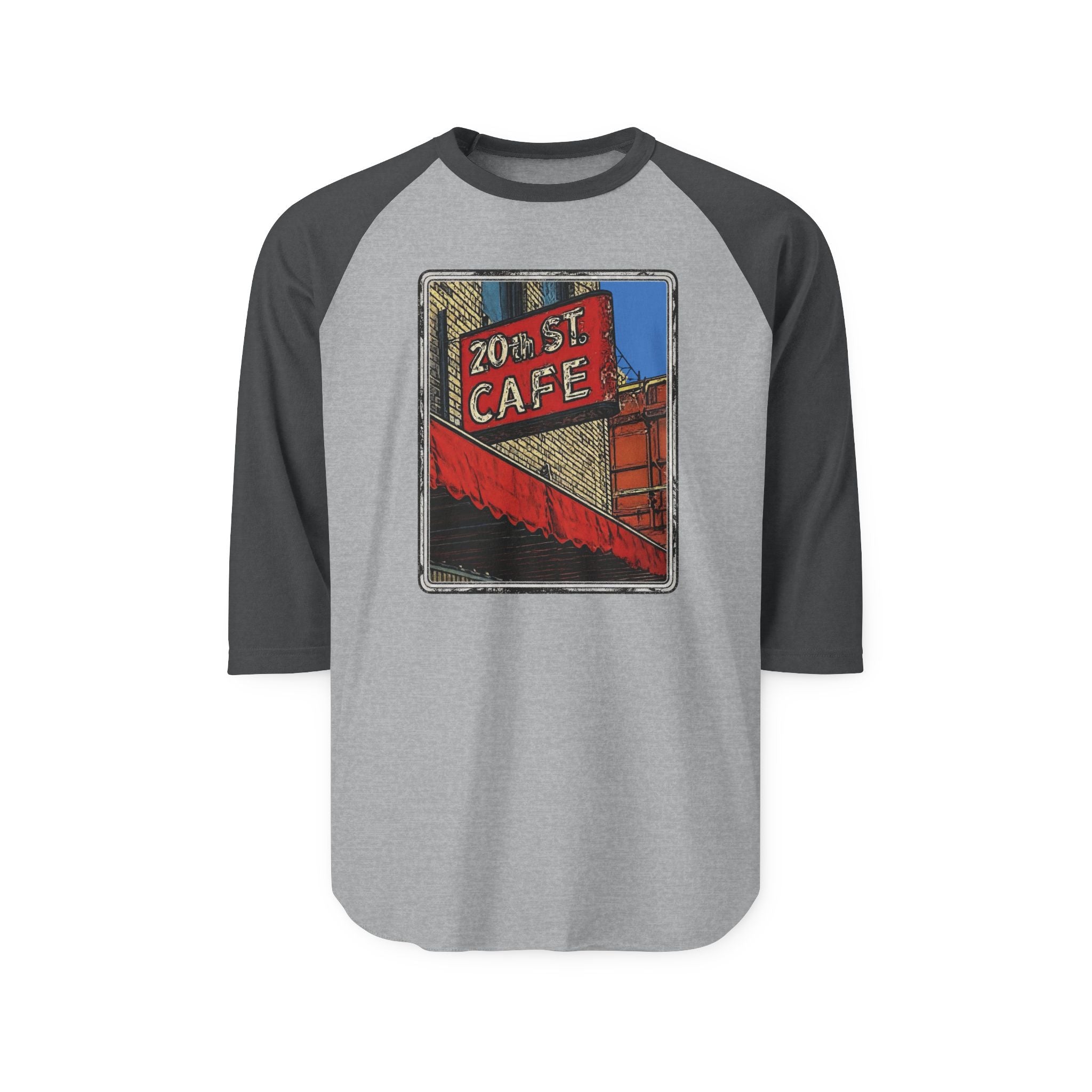 20th St Cafe - Vintage Denver Baseball Shirt
