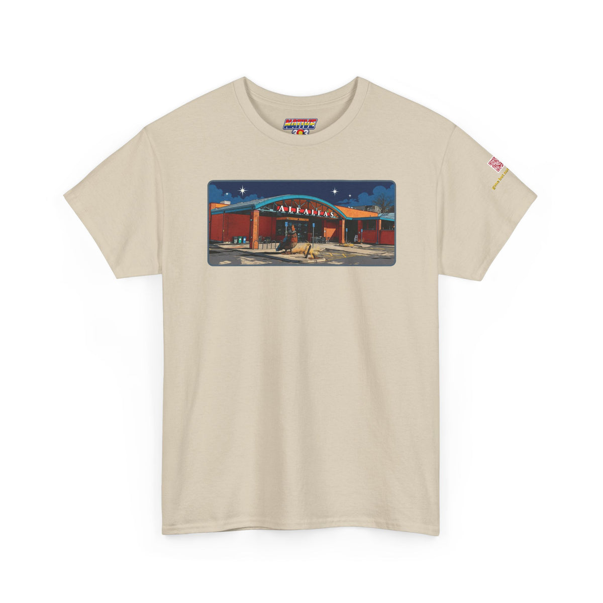 Alfalfa's Grocery Store night scene - vintage Metro Denver gear